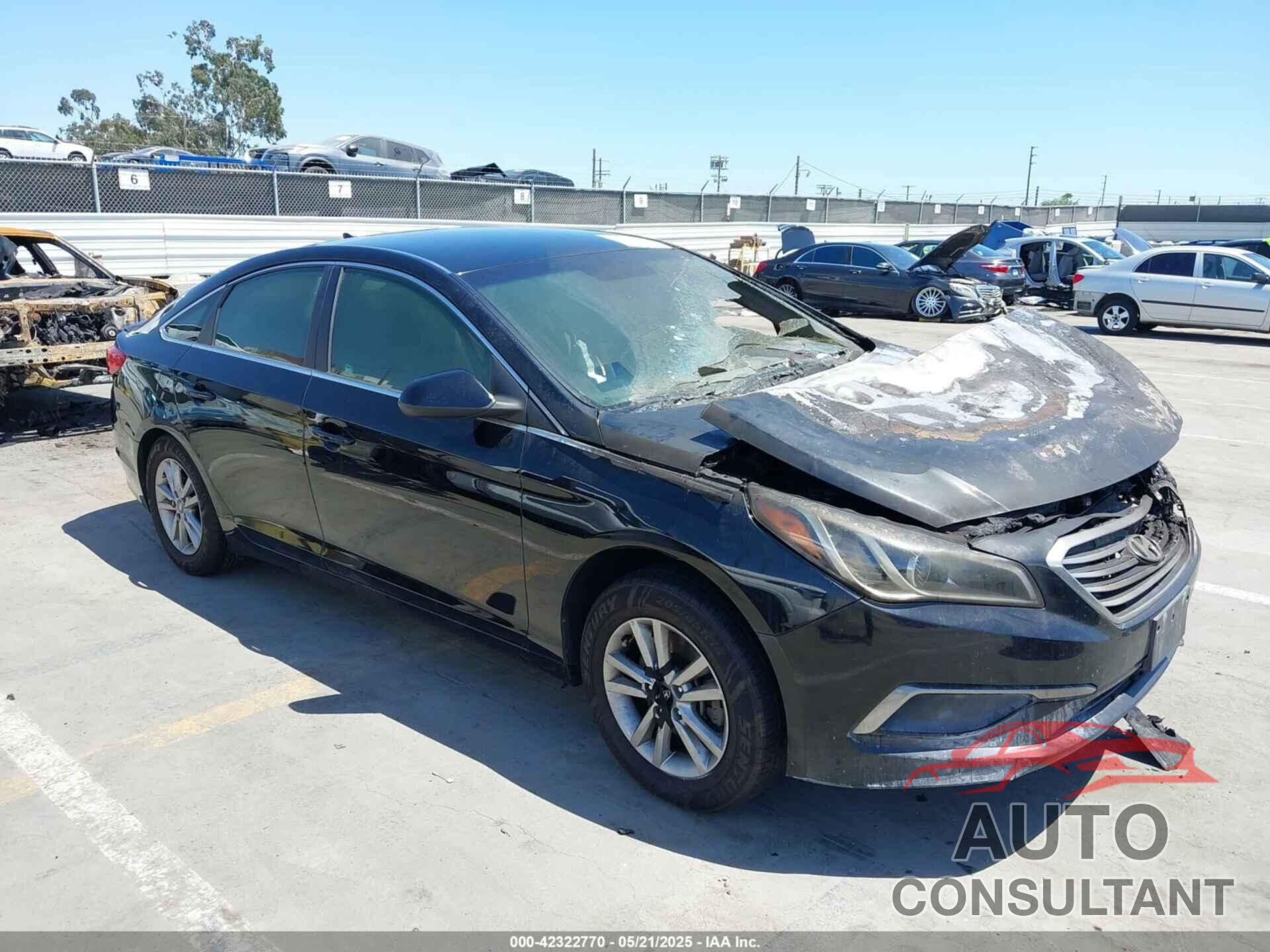 HYUNDAI SONATA 2016 - 5NPE24AFXGH313936