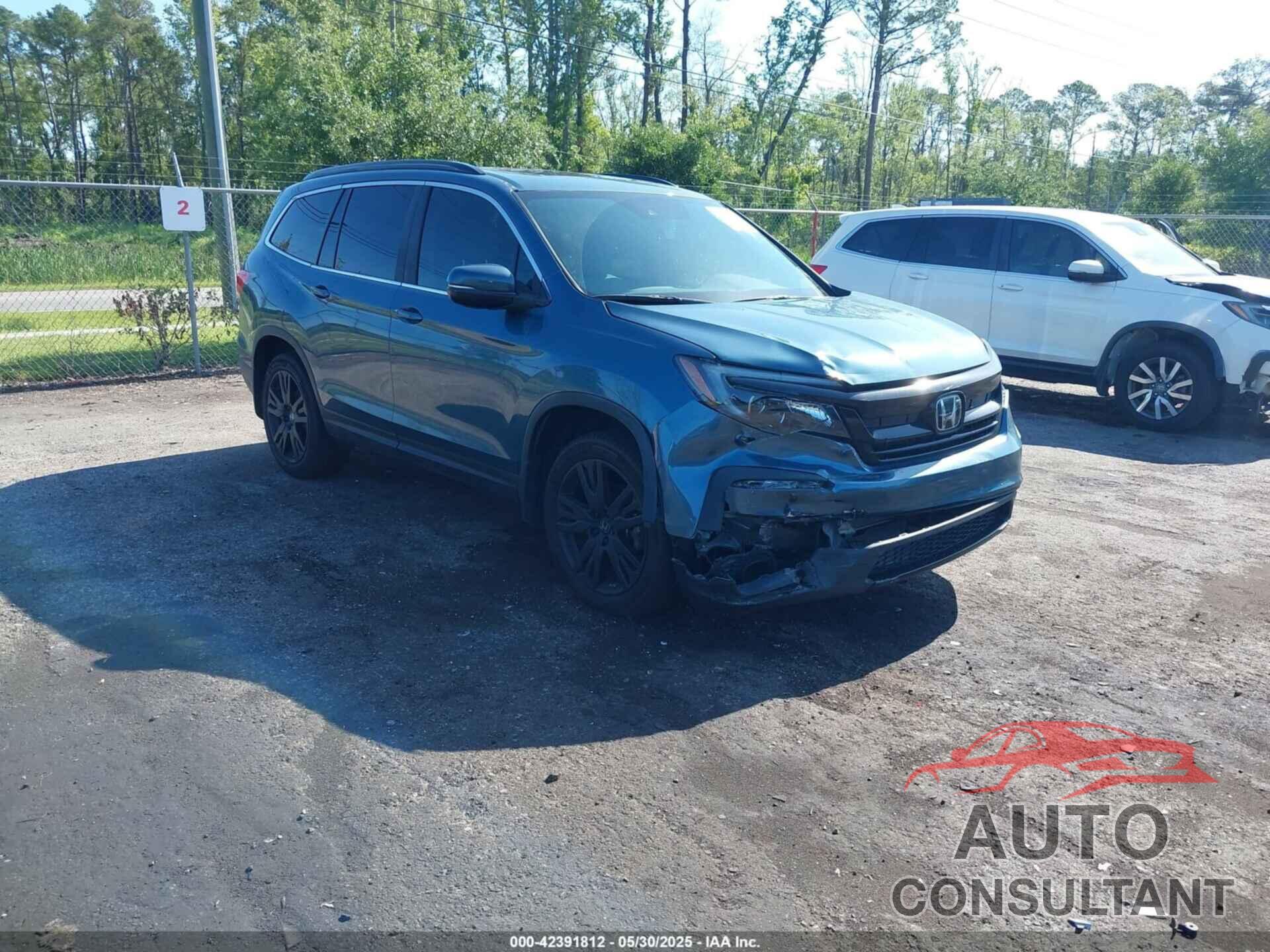 HONDA PILOT 2021 - 5FNYF5H27MB012769