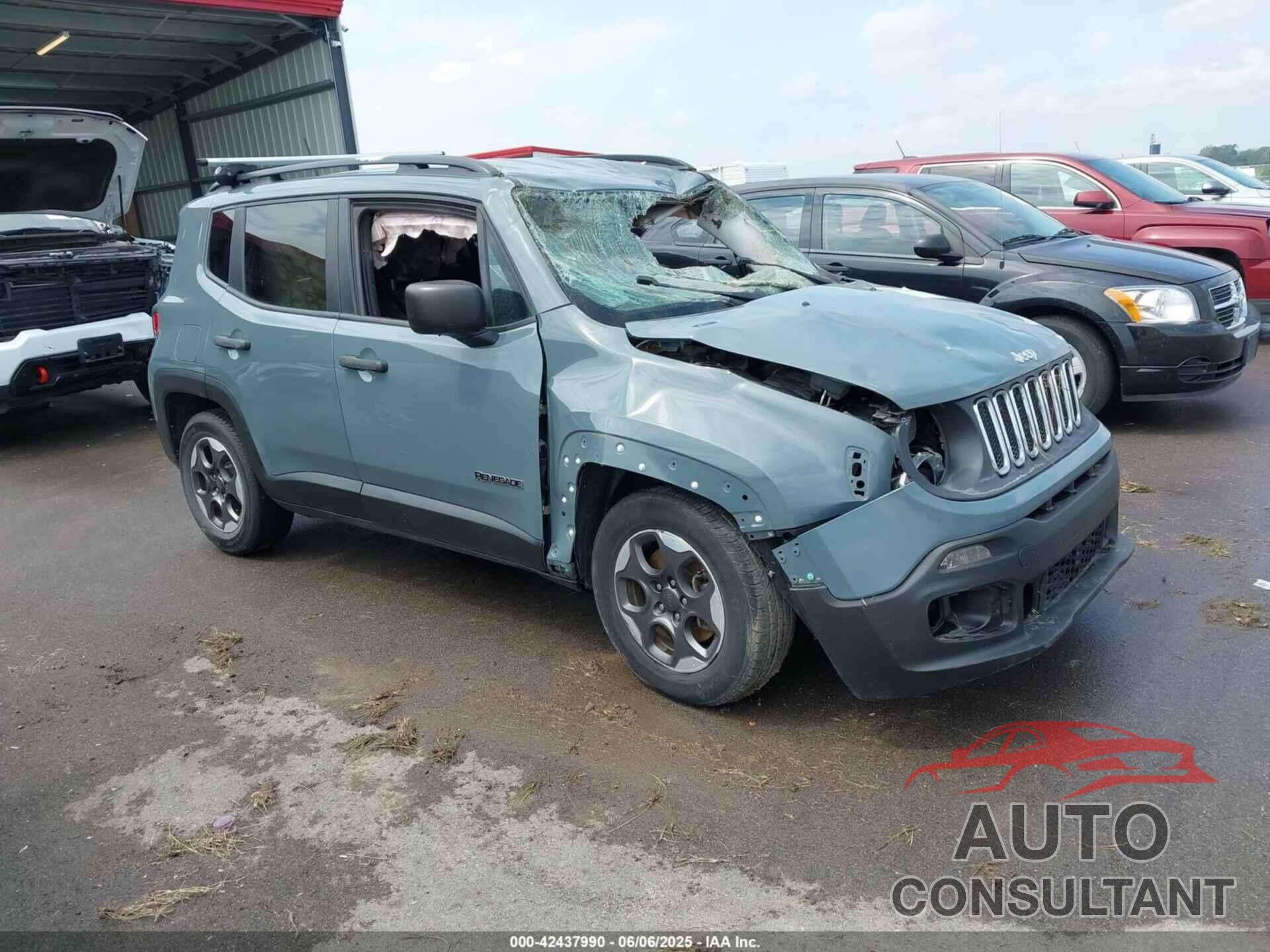 JEEP RENEGADE 2017 - ZACCJAAB5HPG05007