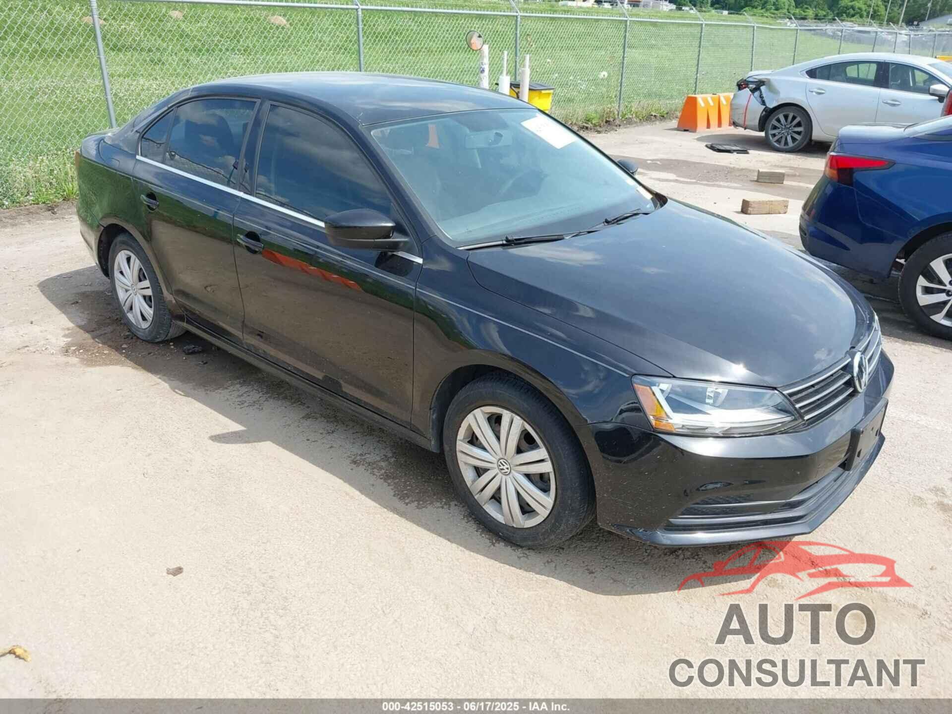 VOLKSWAGEN JETTA 2017 - 3VW2B7AJ6HM214872
