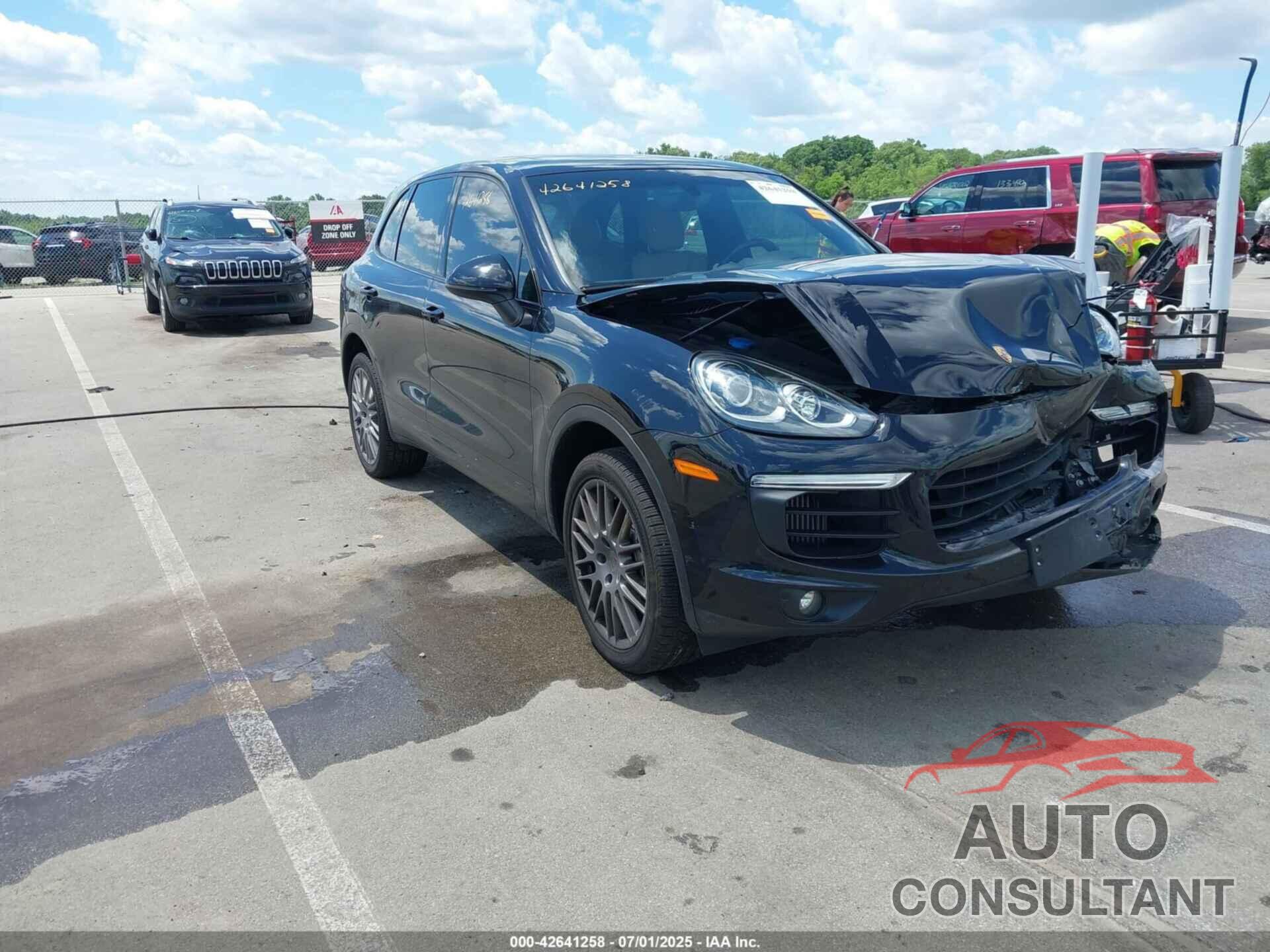PORSCHE CAYENNE 2016 - WP1AB2A26GLA95813