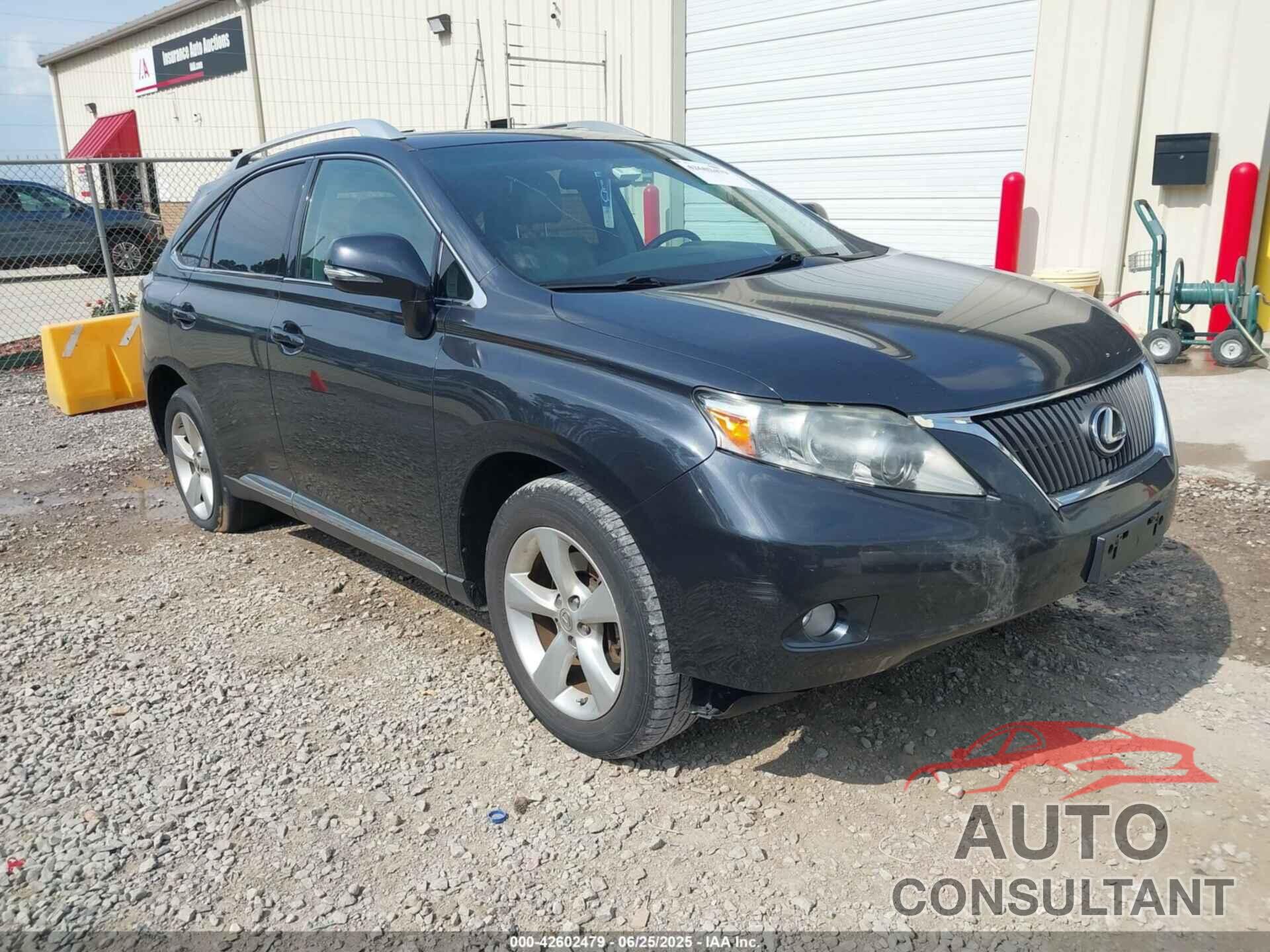 LEXUS RX 350 2011 - 2T2BK1BA2BC114357