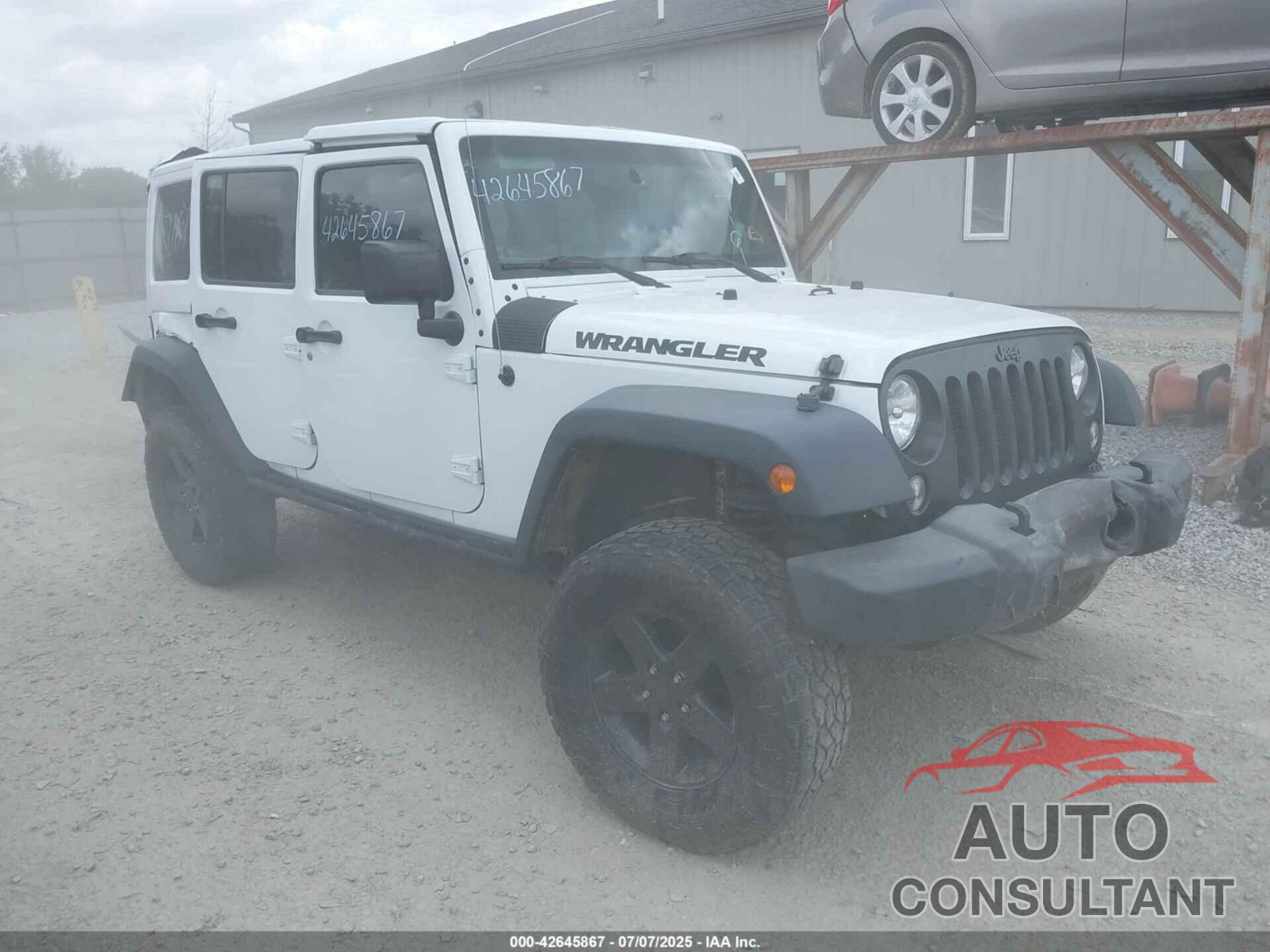 JEEP WRANGLER UNLIMITED 2016 - 1C4BJWDG3GL117161