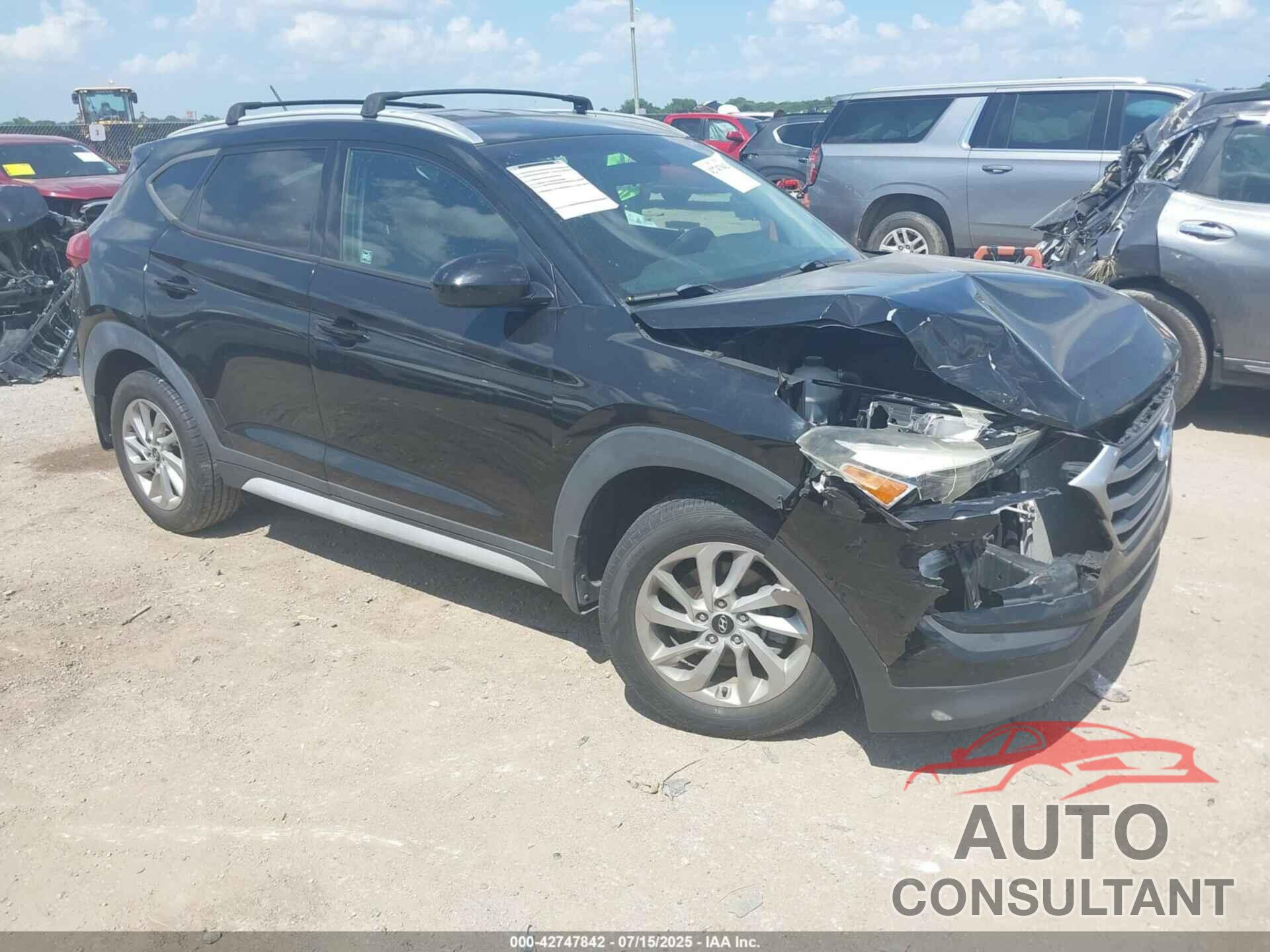 HYUNDAI TUCSON 2017 - KM8J33A40HU534565