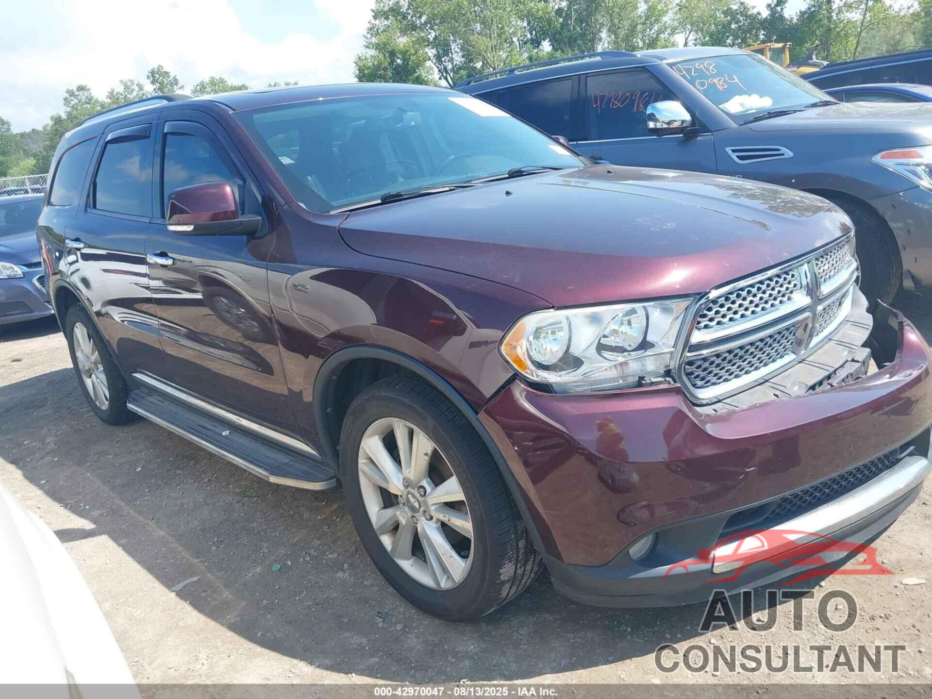 DODGE DURANGO 2012 - 1C4RDJDG8CC337141
