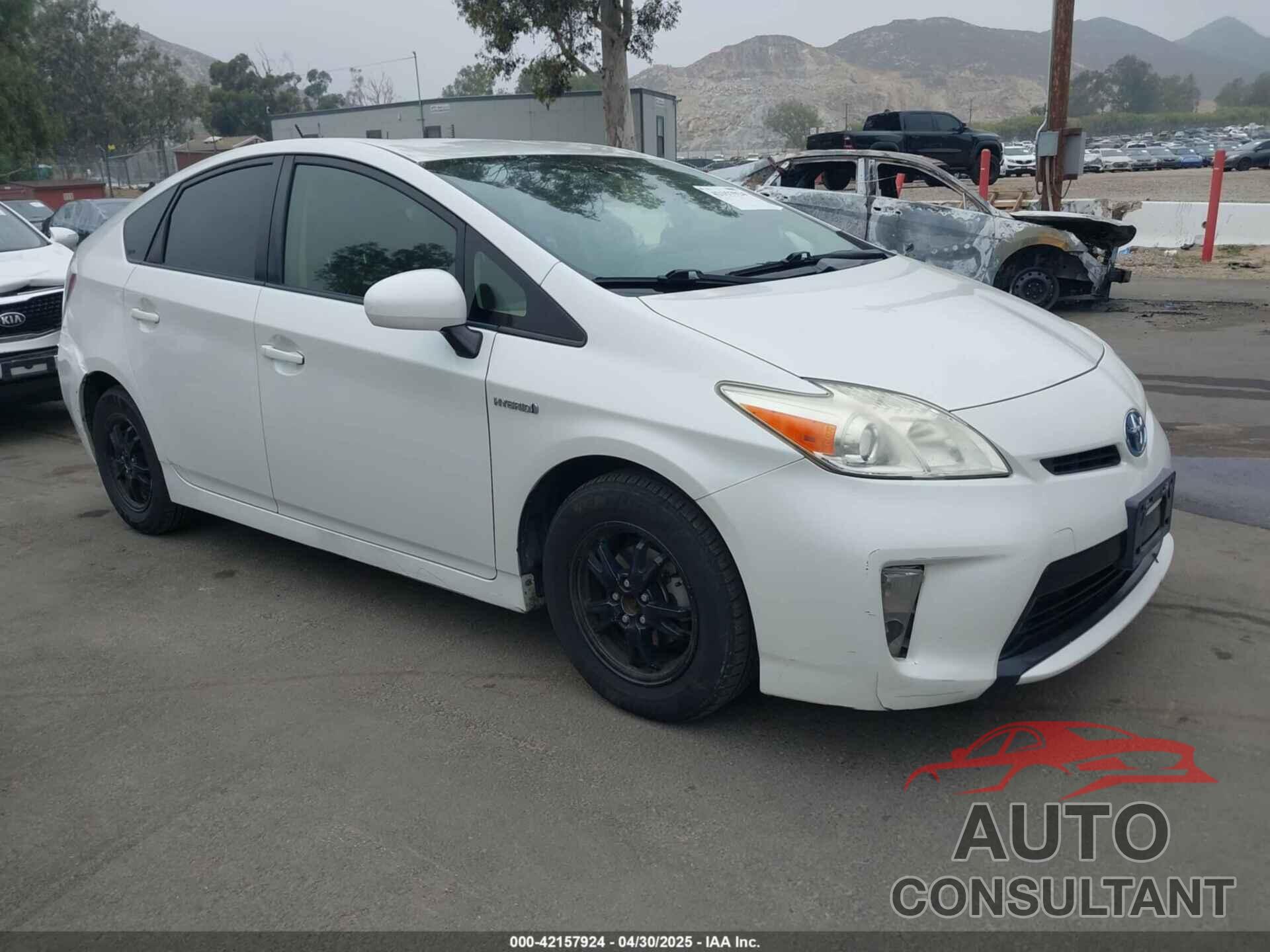 TOYOTA PRIUS 2015 - JTDKN3DU7F0426088