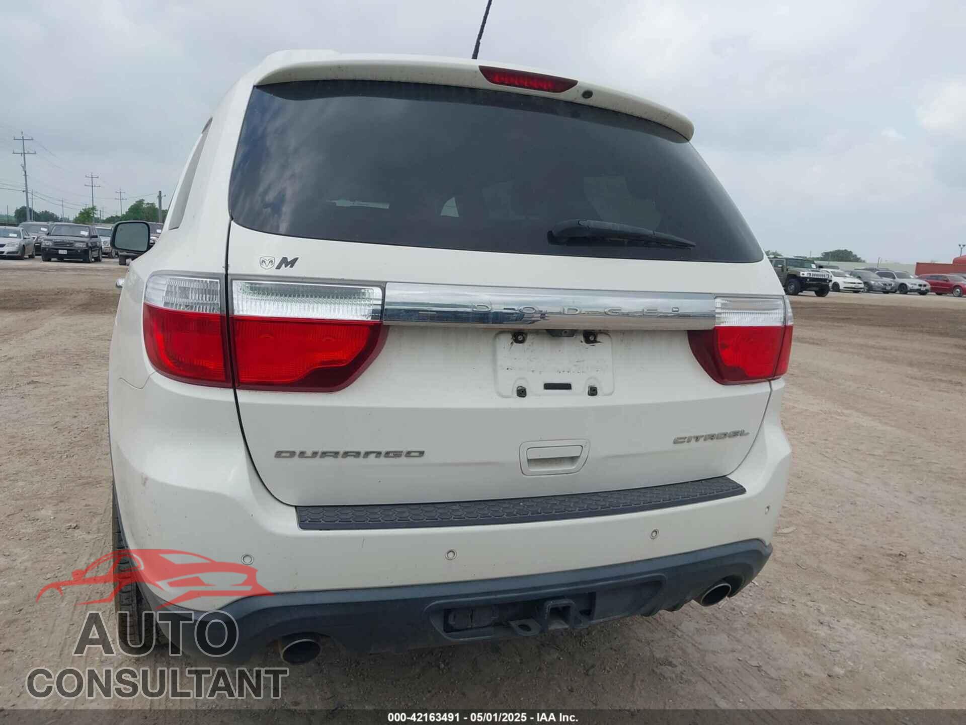 DODGE DURANGO 2011 - 1D4SD5GTXBC663963