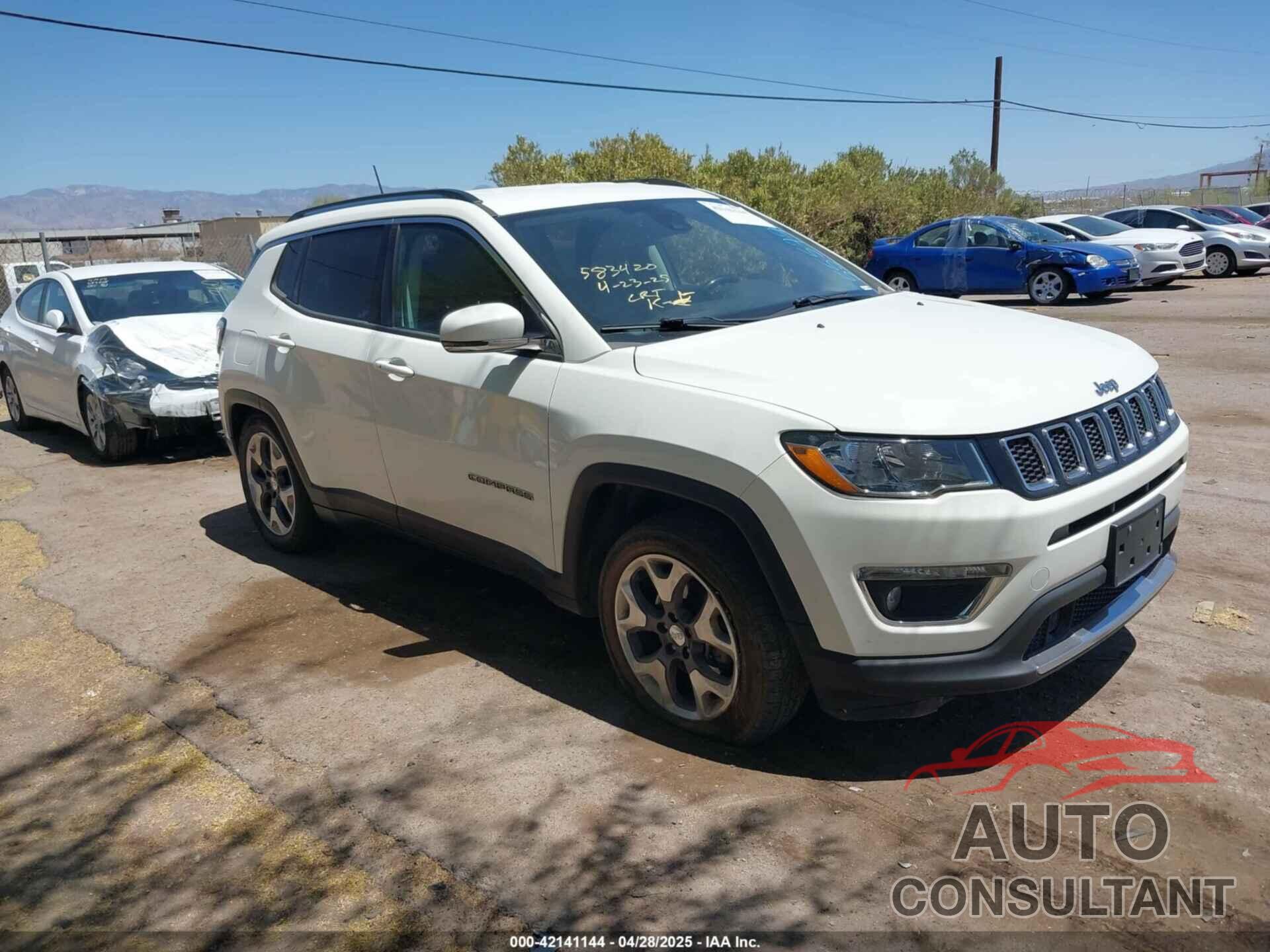 JEEP COMPASS 2021 - 3C4NJCCB1MT555775