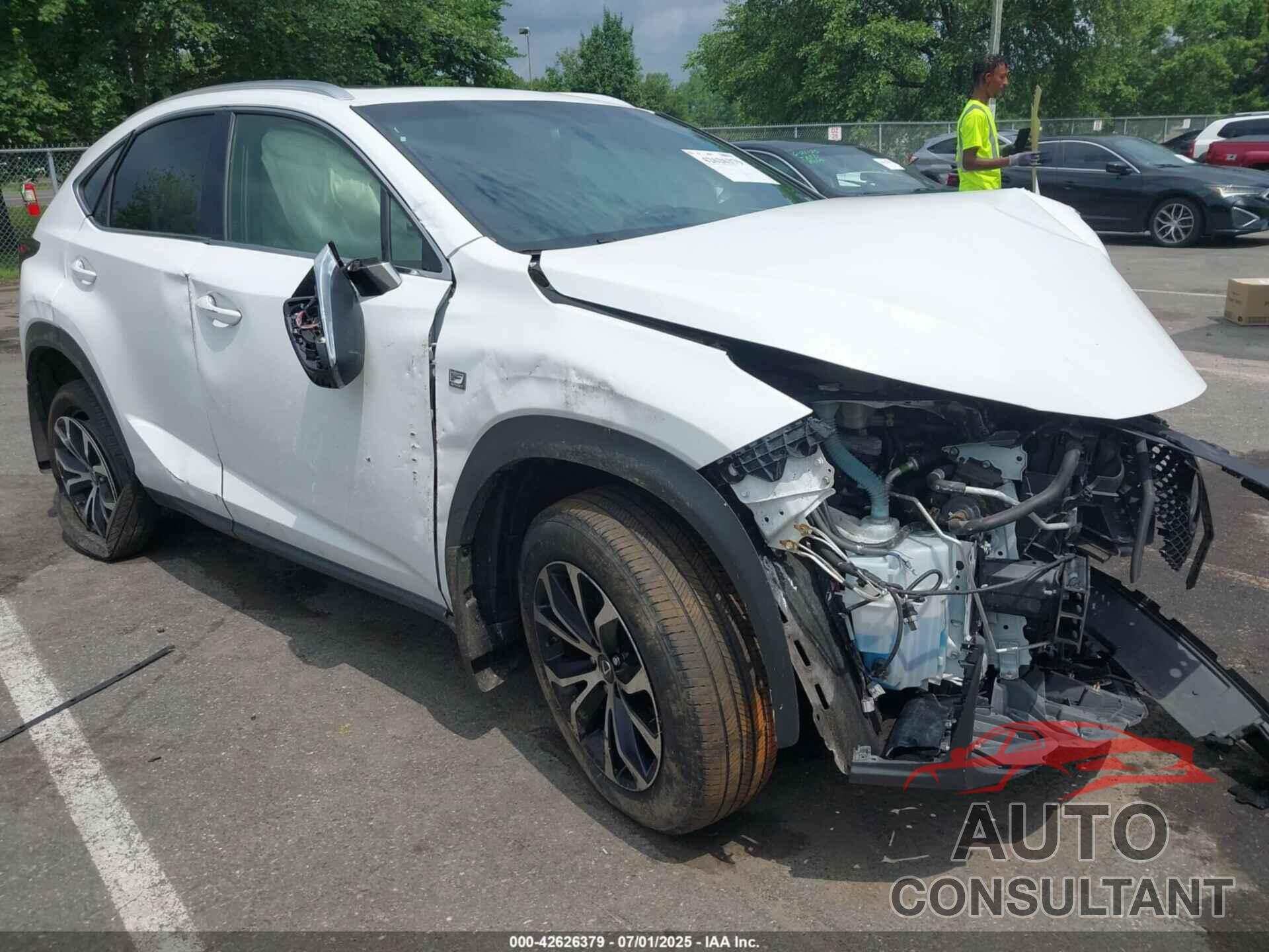 LEXUS NX 2016 - JTJBARBZ4G2061028