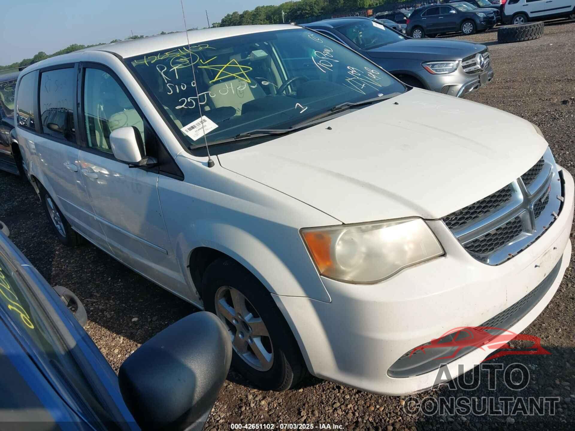 DODGE GRAND CARAVAN 2012 - 2C4RDGCG4CR304049
