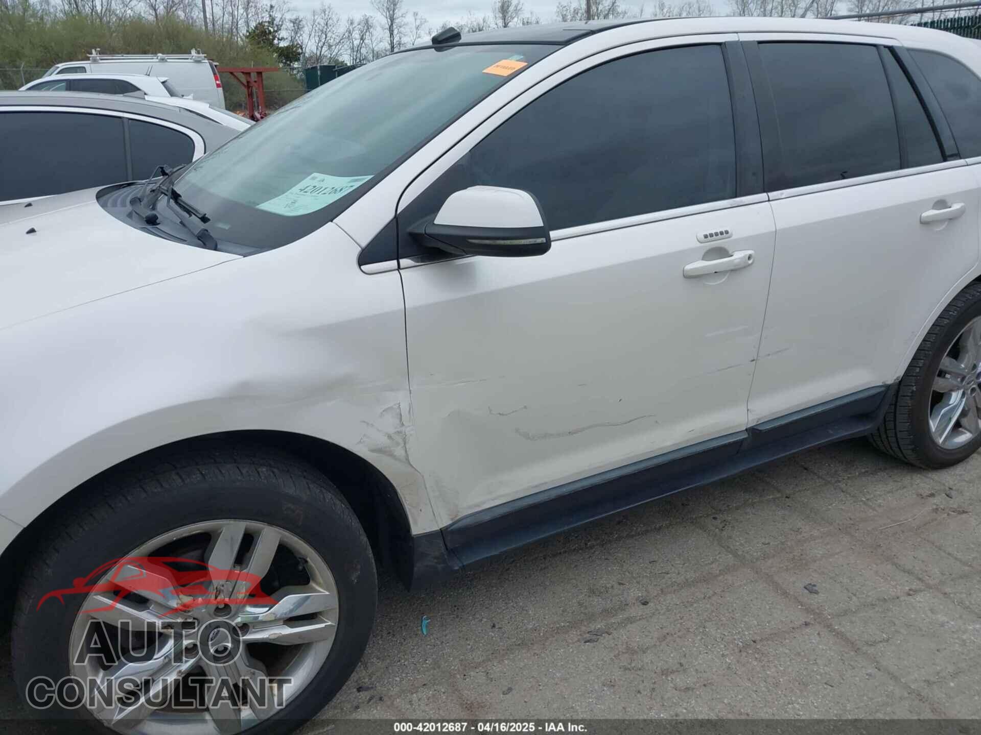 FORD EDGE 2012 - 2FMDK3K97CBA77102