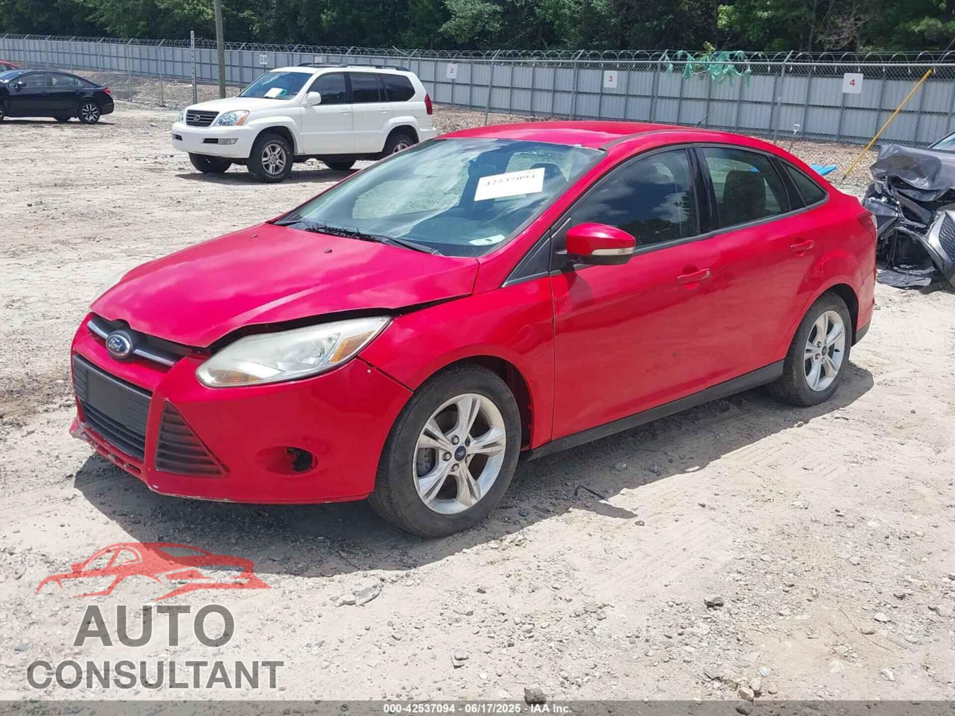 FORD FOCUS 2013 - 1FADP3F21DL266919