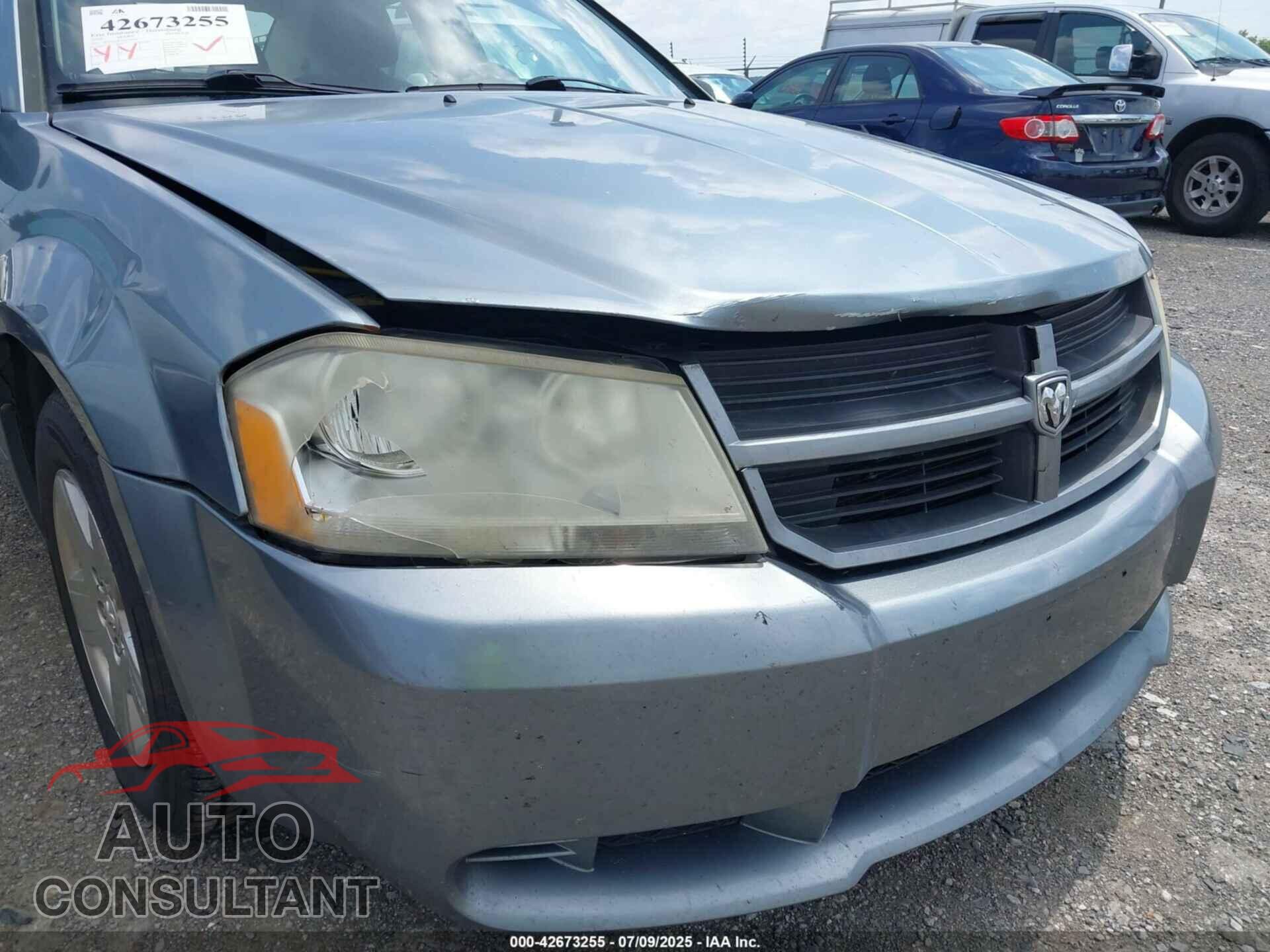 DODGE AVENGER 2010 - 1B3CC4FB7AN190342