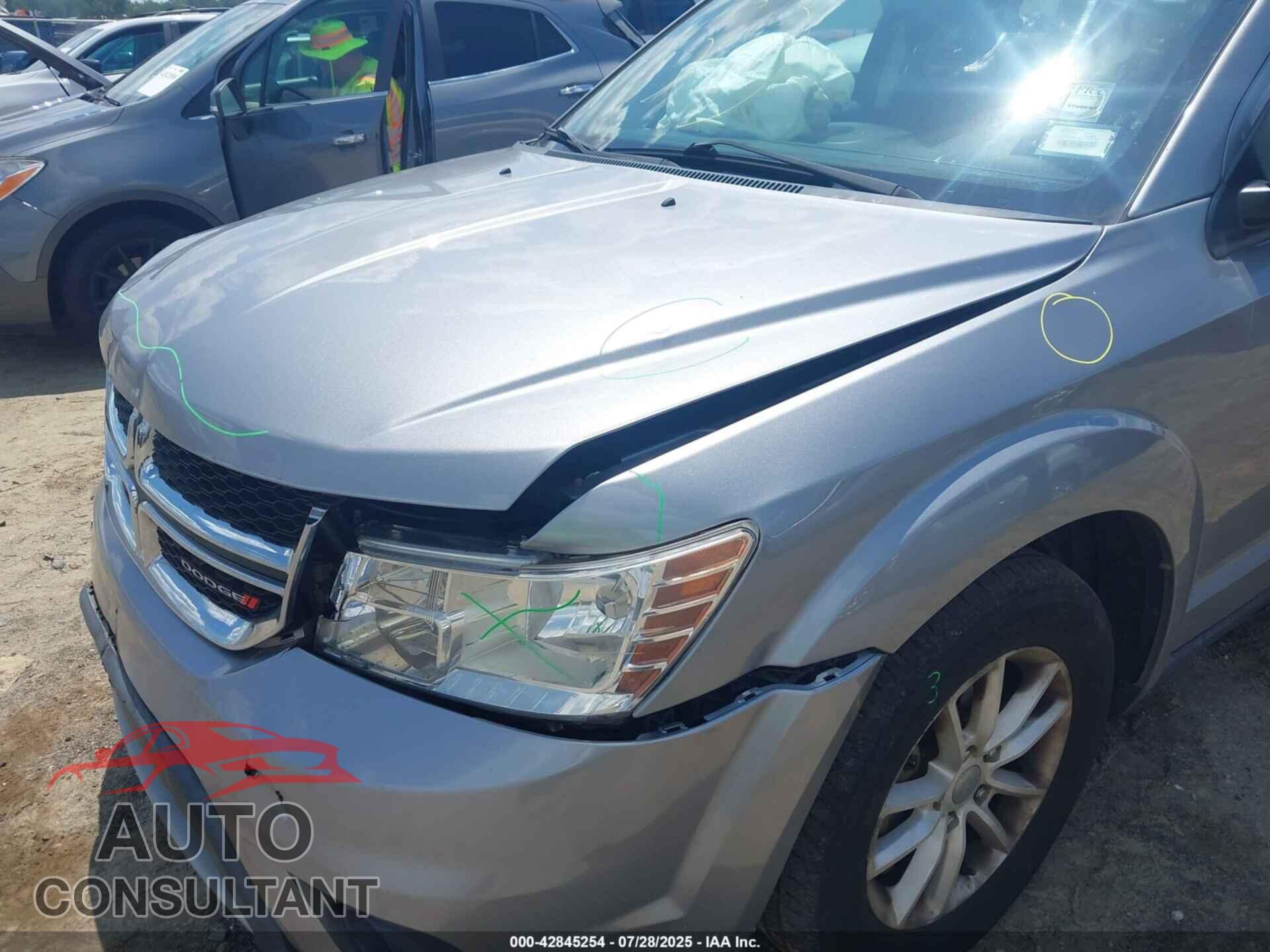 DODGE JOURNEY 2015 - 3C4PDCBG9FT734050