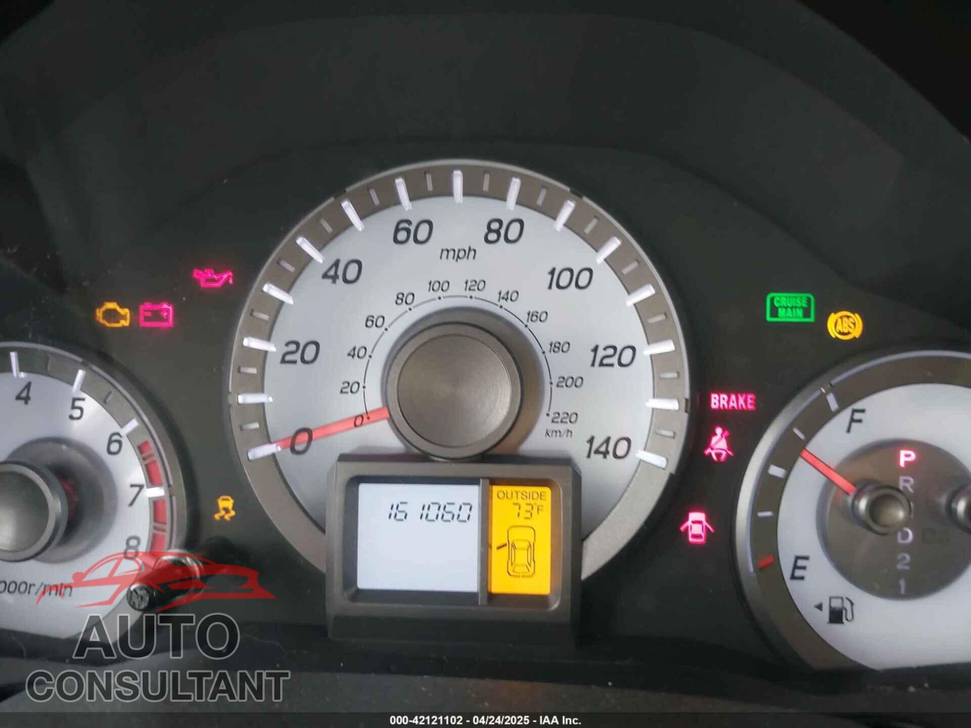 HONDA PILOT 2012 - 5FNYF3H53CB036306