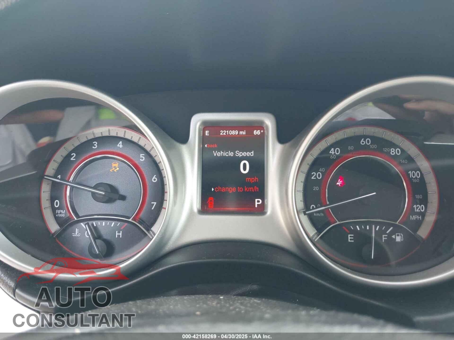 DODGE JOURNEY 2015 - 3C4PDCBB3FT627791