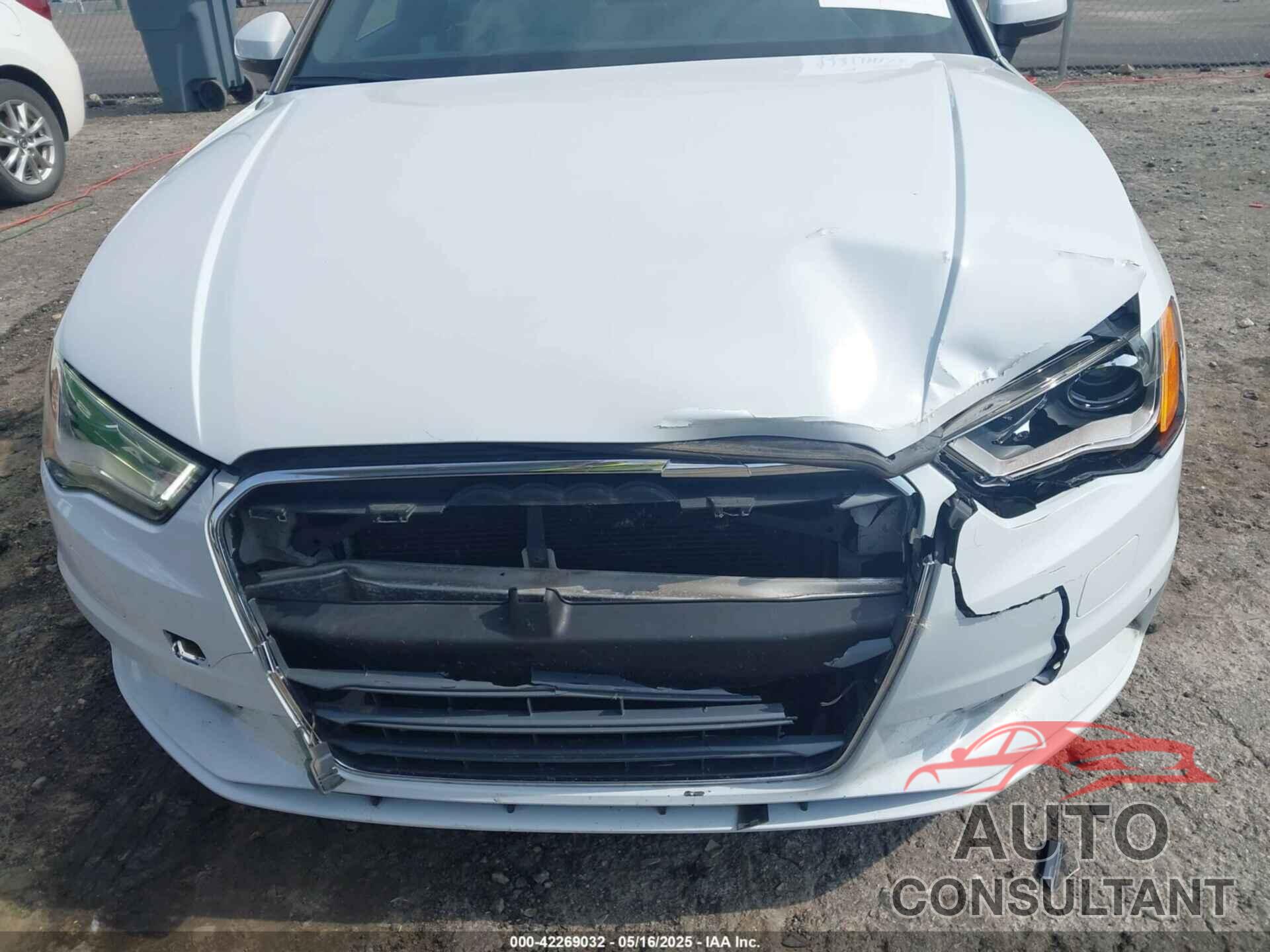 AUDI A3 2016 - WAUE8GFF1G1025221