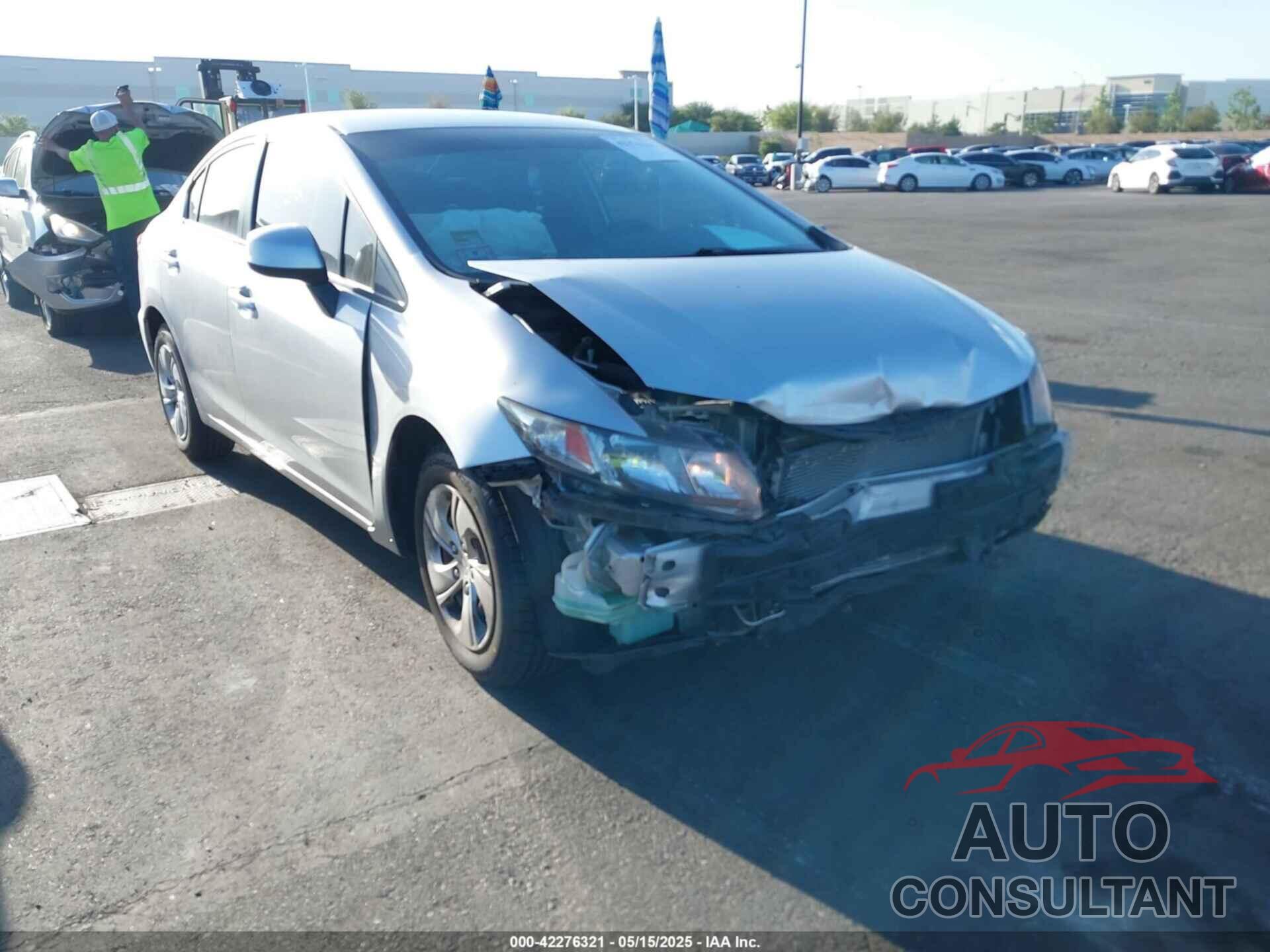 HONDA CIVIC 2013 - 19XFB2F54DE228051