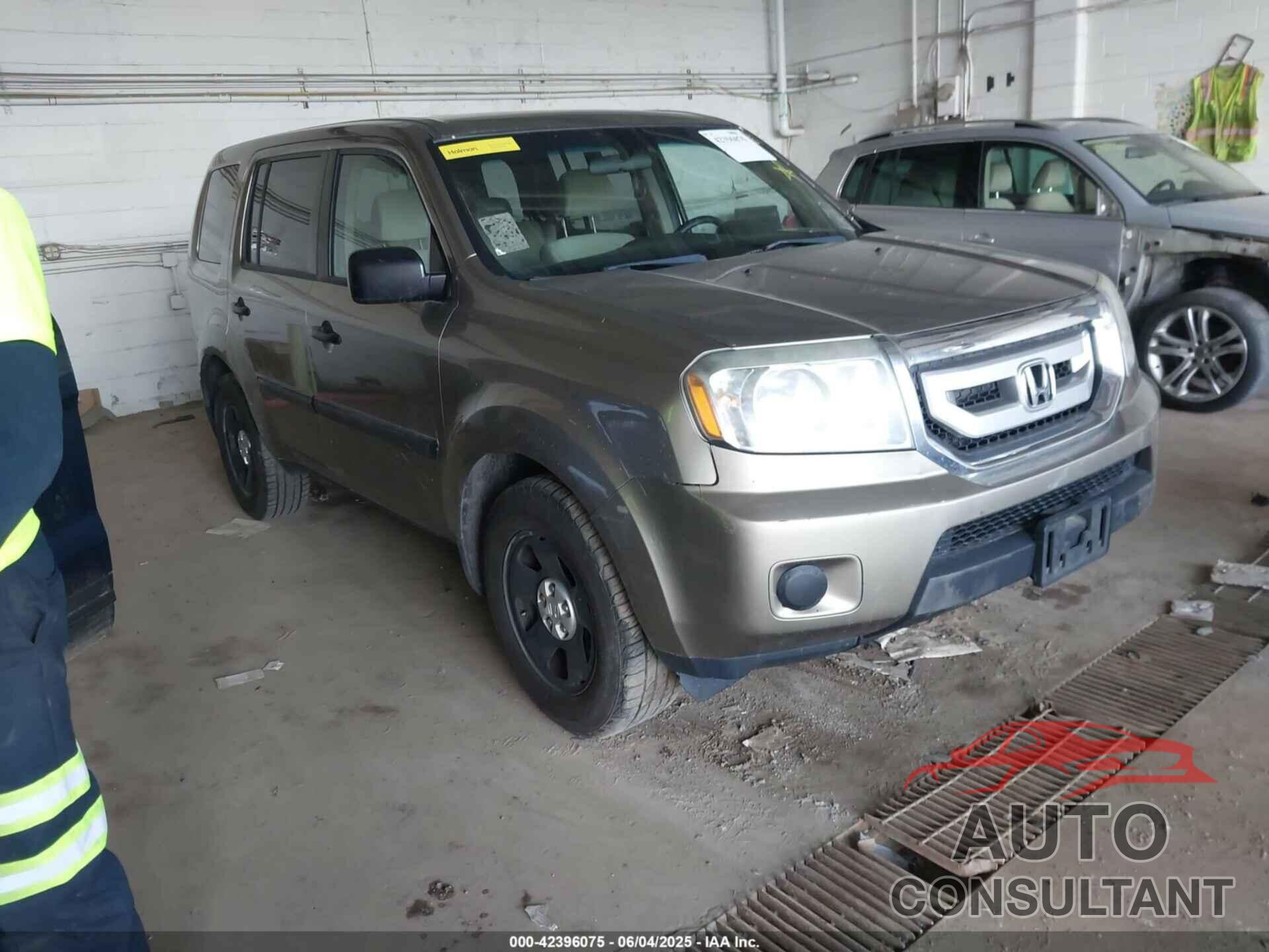 HONDA PILOT 2011 - 5FNYF4H29BB061897