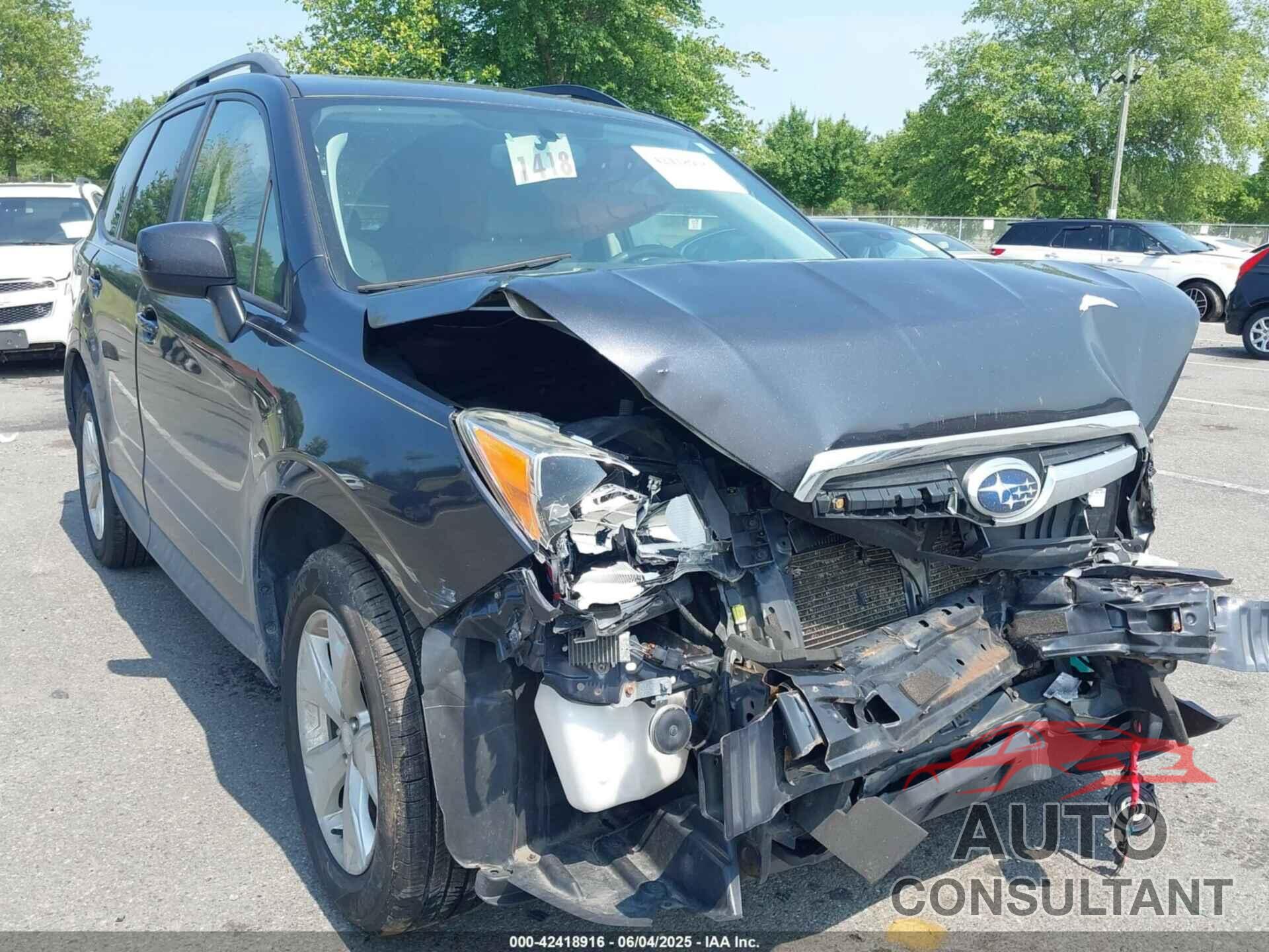 SUBARU FORESTER 2016 - JF2SJADC8GH472881