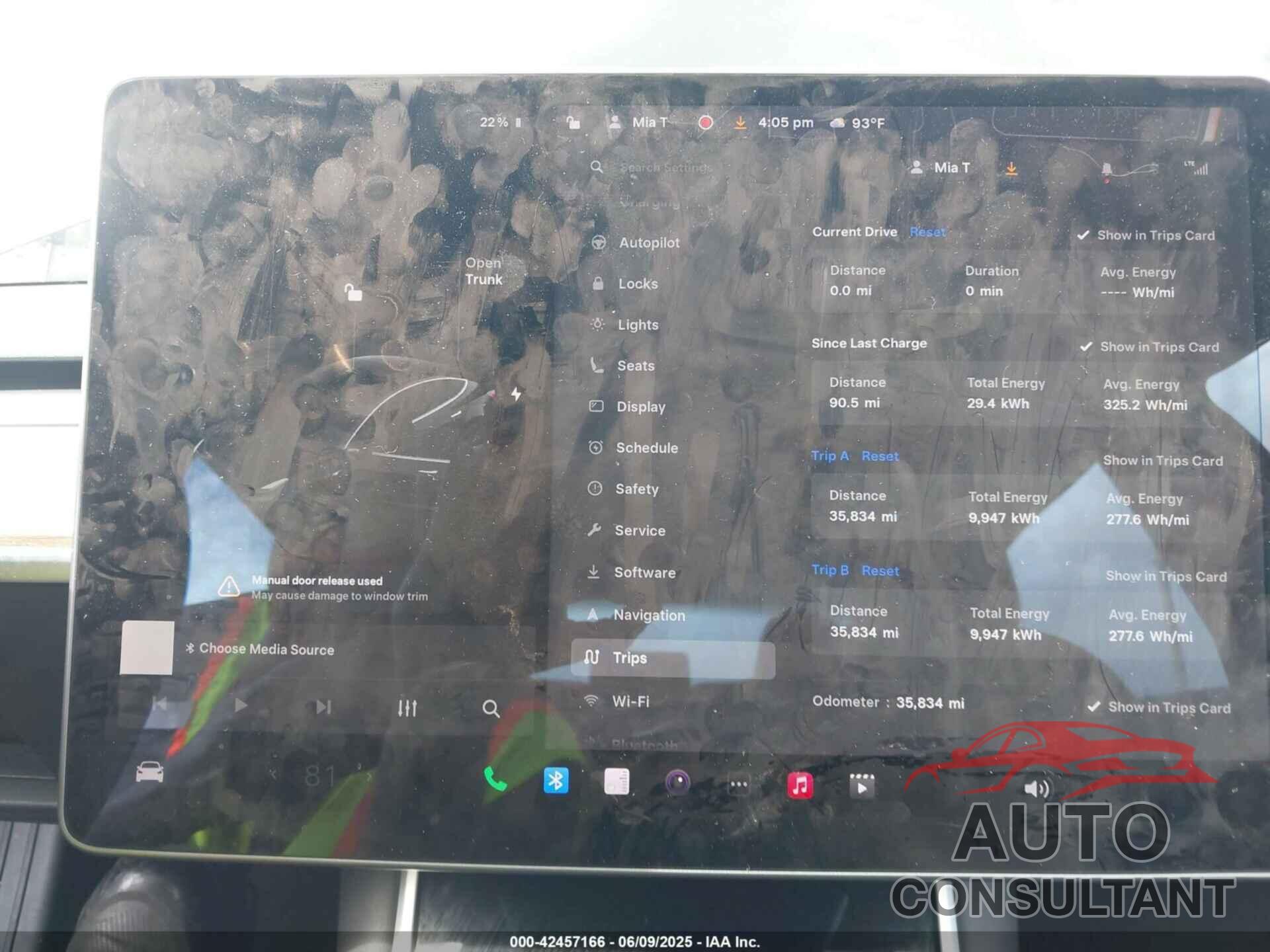 TESLA MODEL 3 2019 - 5YJ3E1EB1KF441834