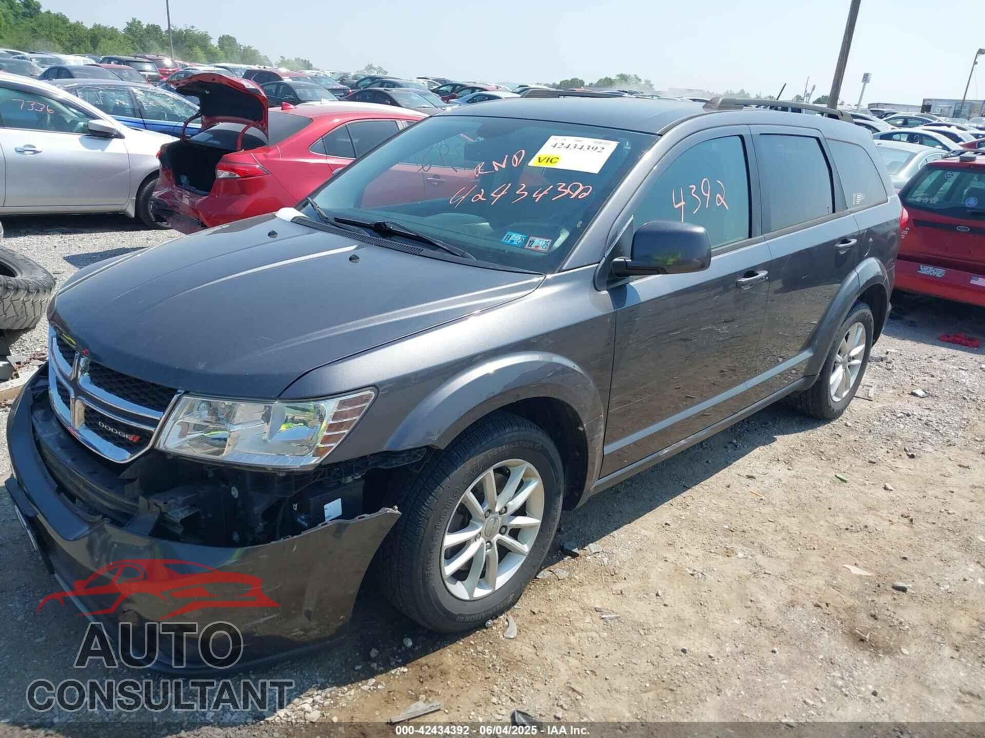 DODGE JOURNEY 2014 - 3C4PDCBB9ET216832