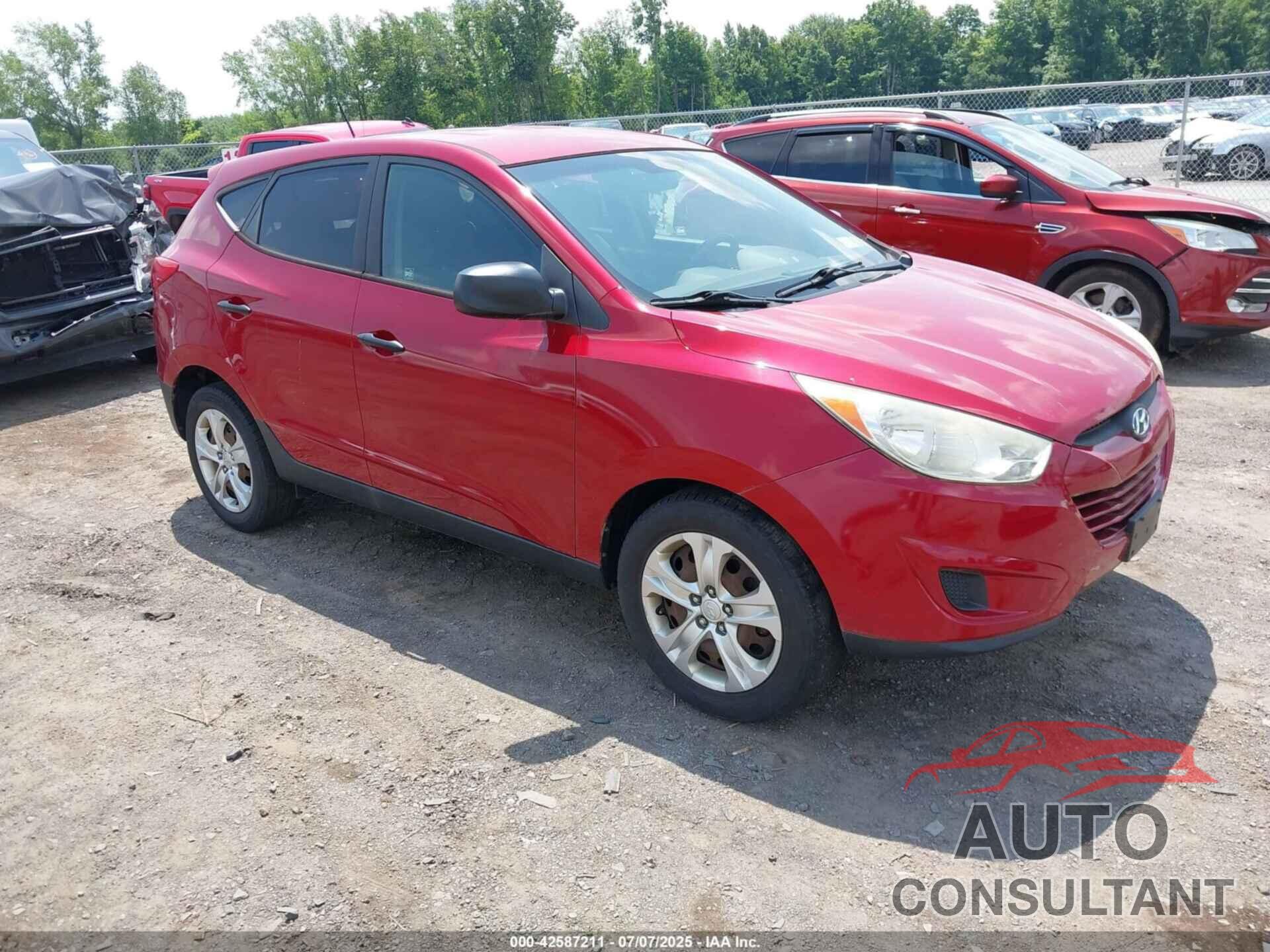 HYUNDAI TUCSON 2012 - KM8JT3AB4CU507098