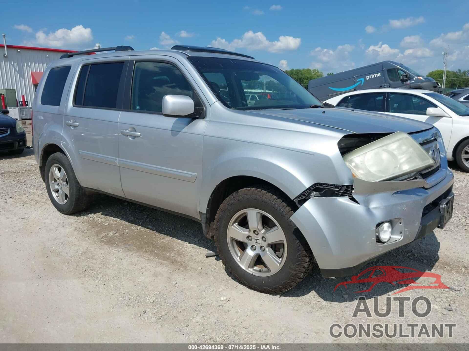 HONDA PILOT 2011 - 5FNYF4H7XBB038138