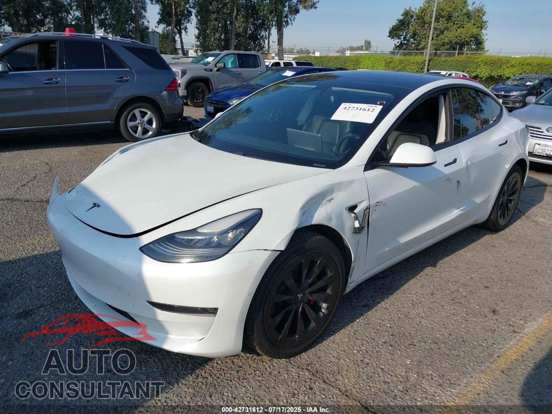 TESLA MODEL 3 2021 - 5YJ3E1EB5MF859865