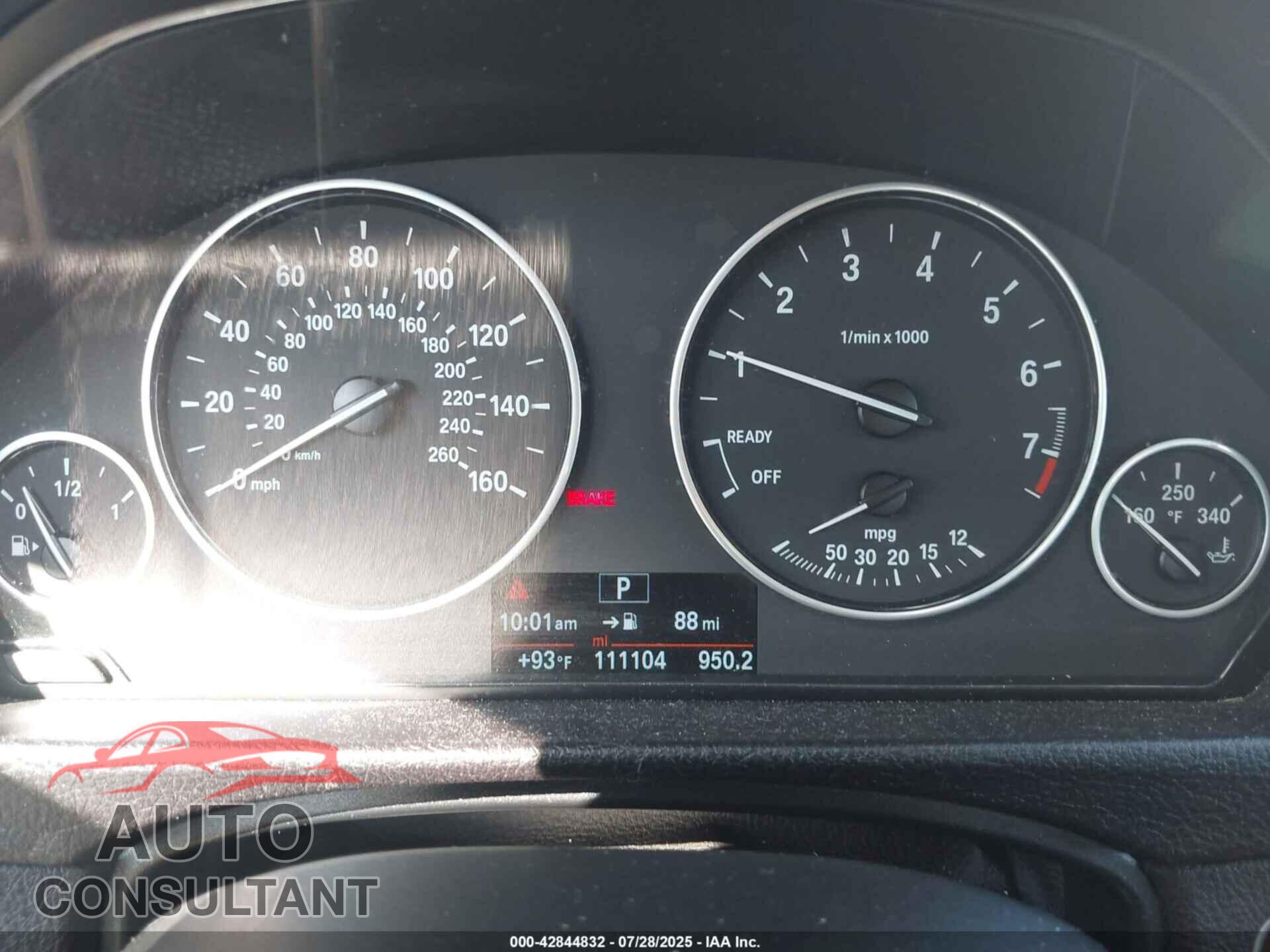 BMW 320I 2016 - WBA8E5G5XGNU20281