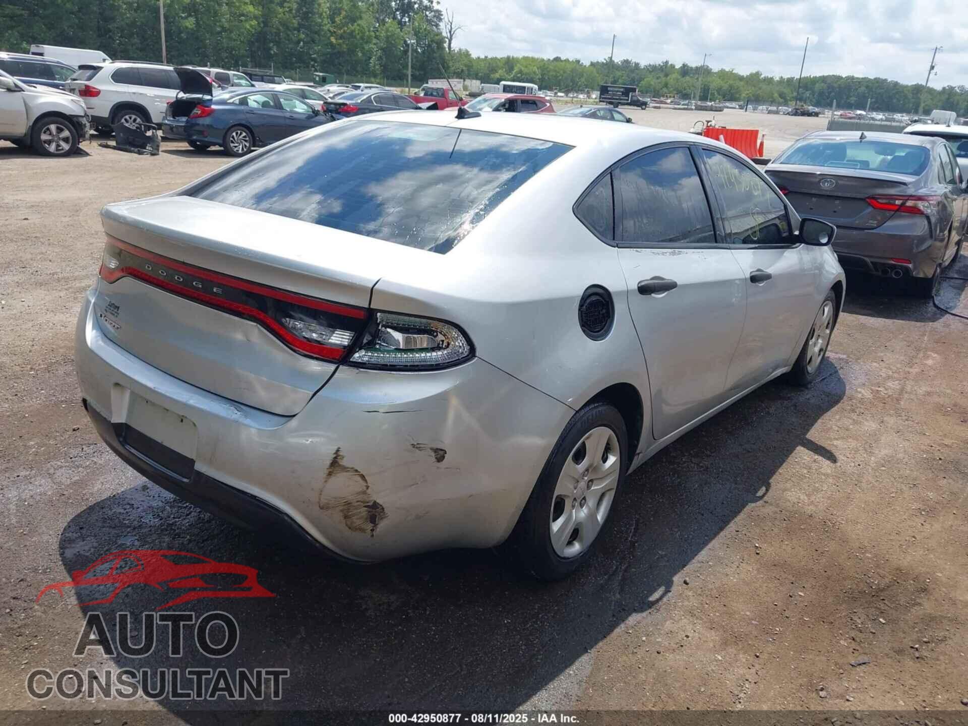 DODGE DART 2013 - 1C3CDFAA8DD147391