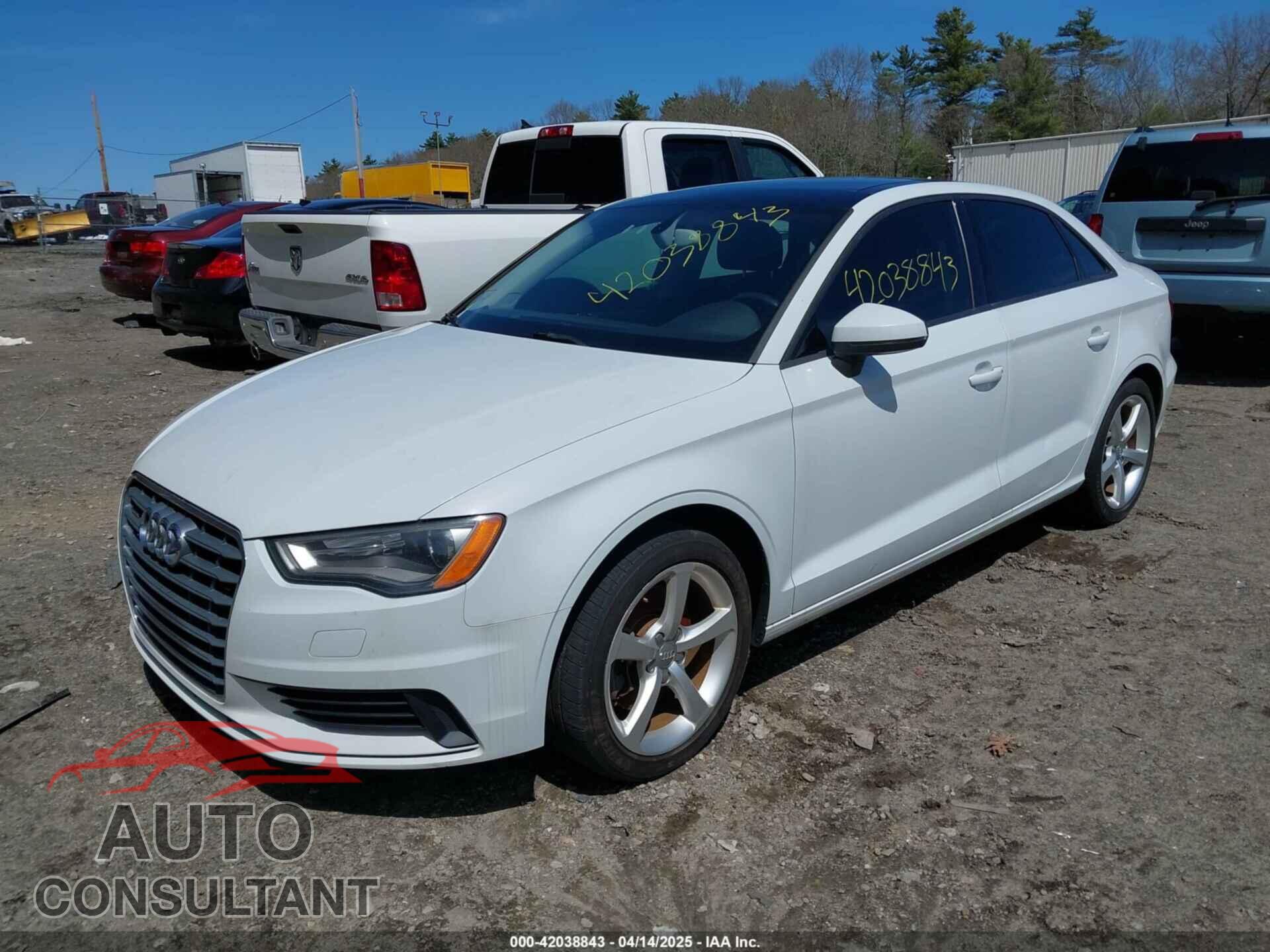 AUDI A3 2015 - WAUBFGFF0F1006716