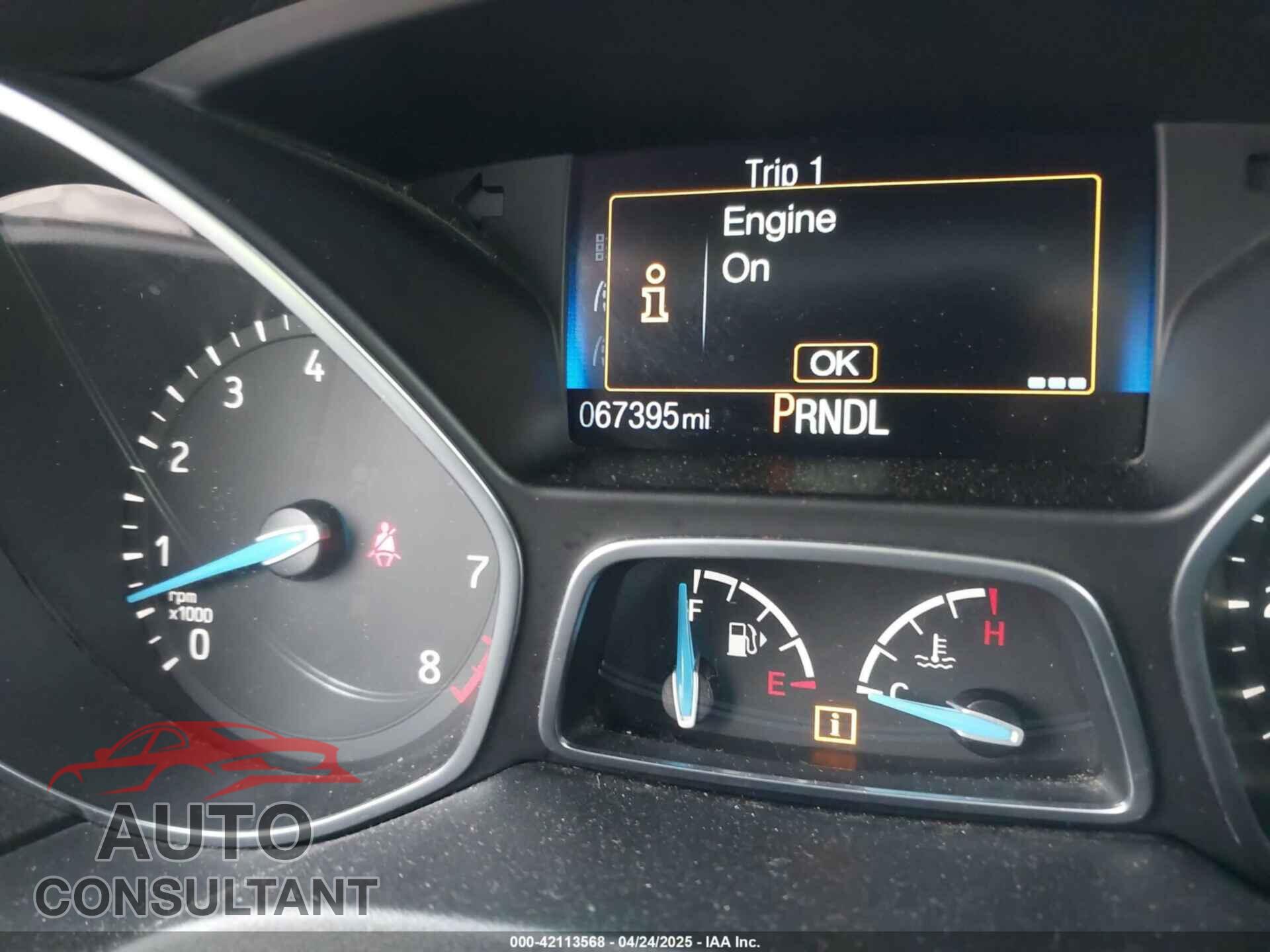 FORD FOCUS 2016 - 1FADP3E24GL407388