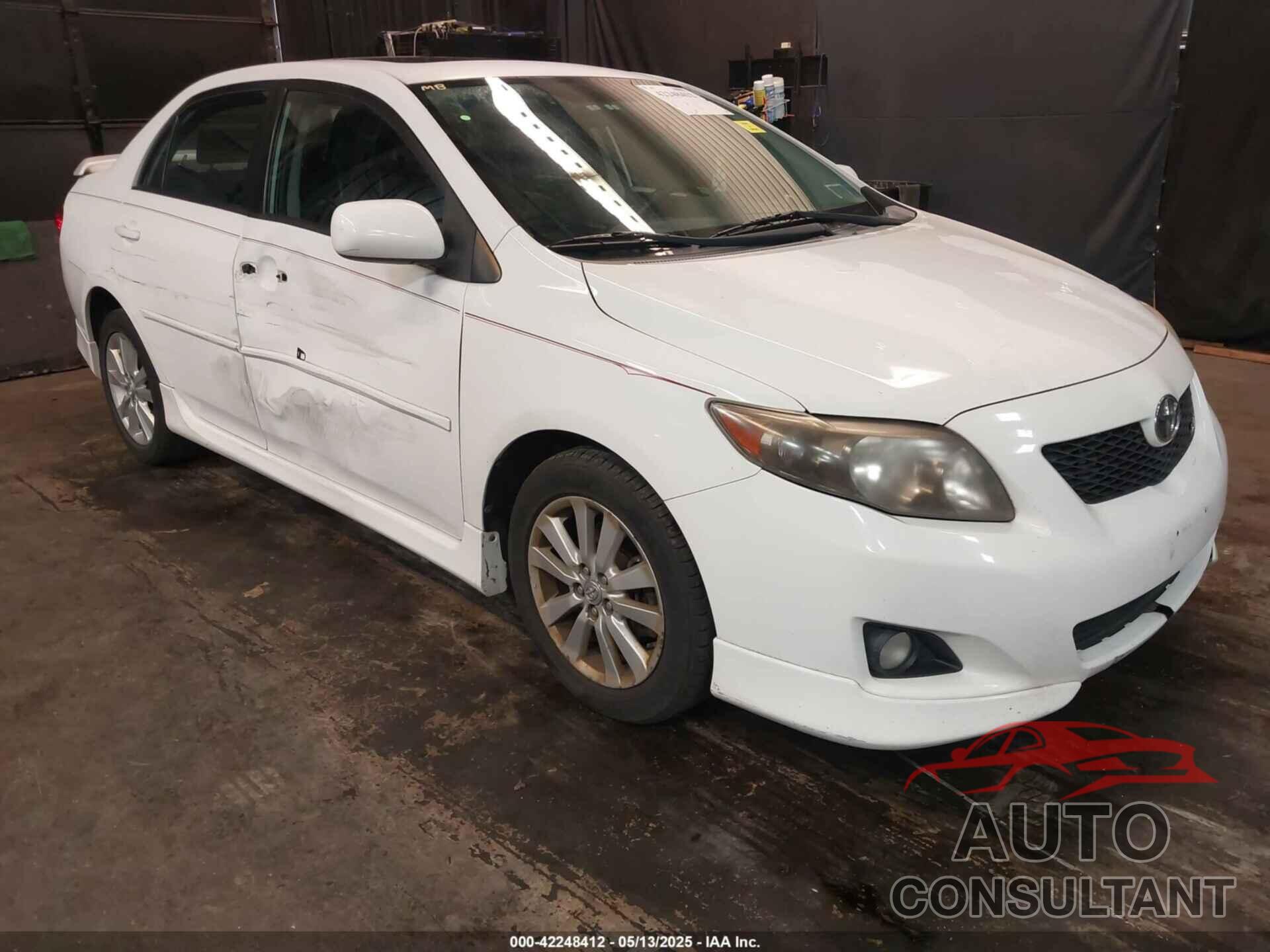 TOYOTA COROLLA 2010 - 2T1BU4EE1AC458548
