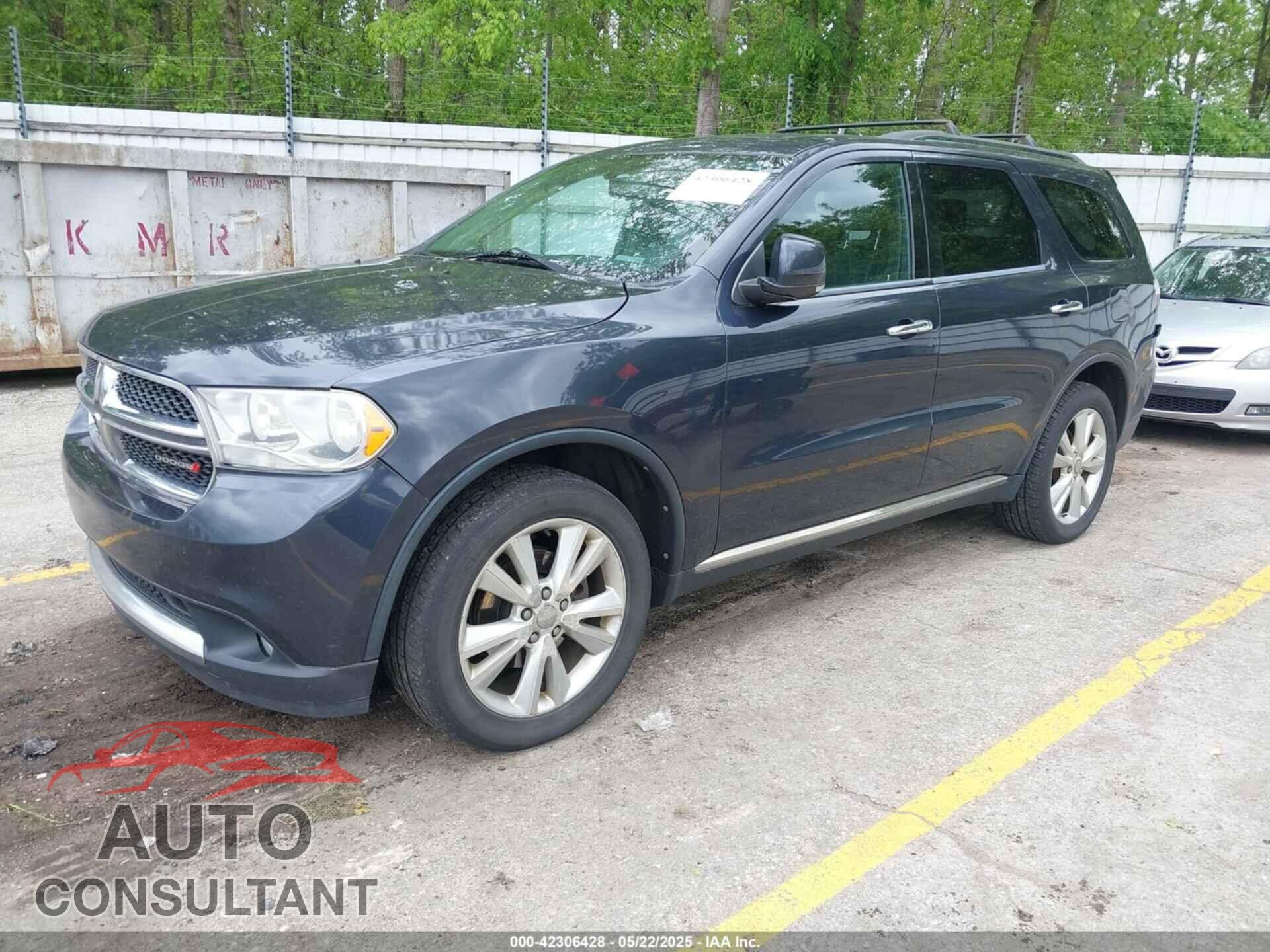 DODGE DURANGO 2013 - 1C4RDJDG9DC602506