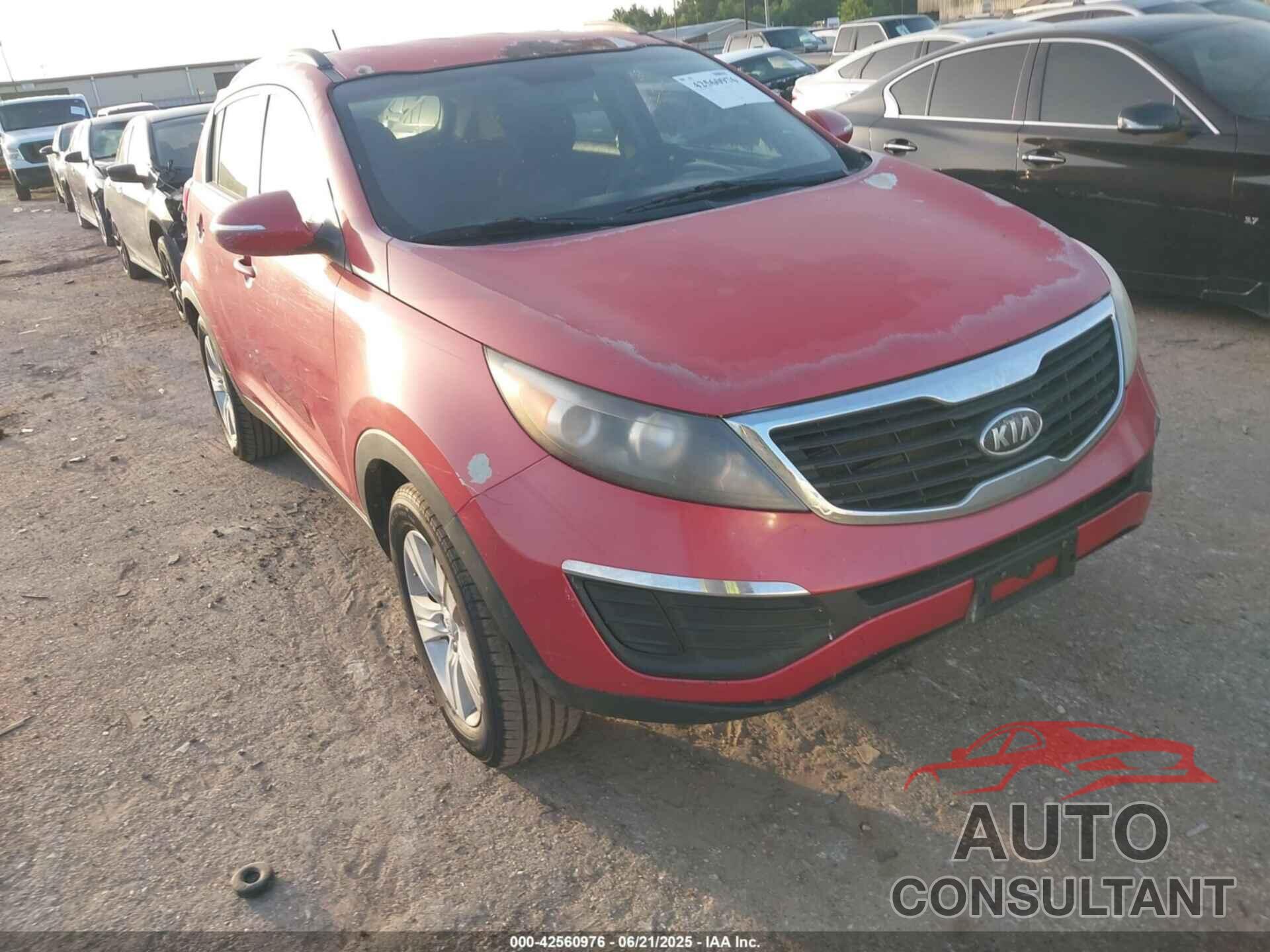 KIA SPORTAGE 2012 - KNDPB3A24C7215578