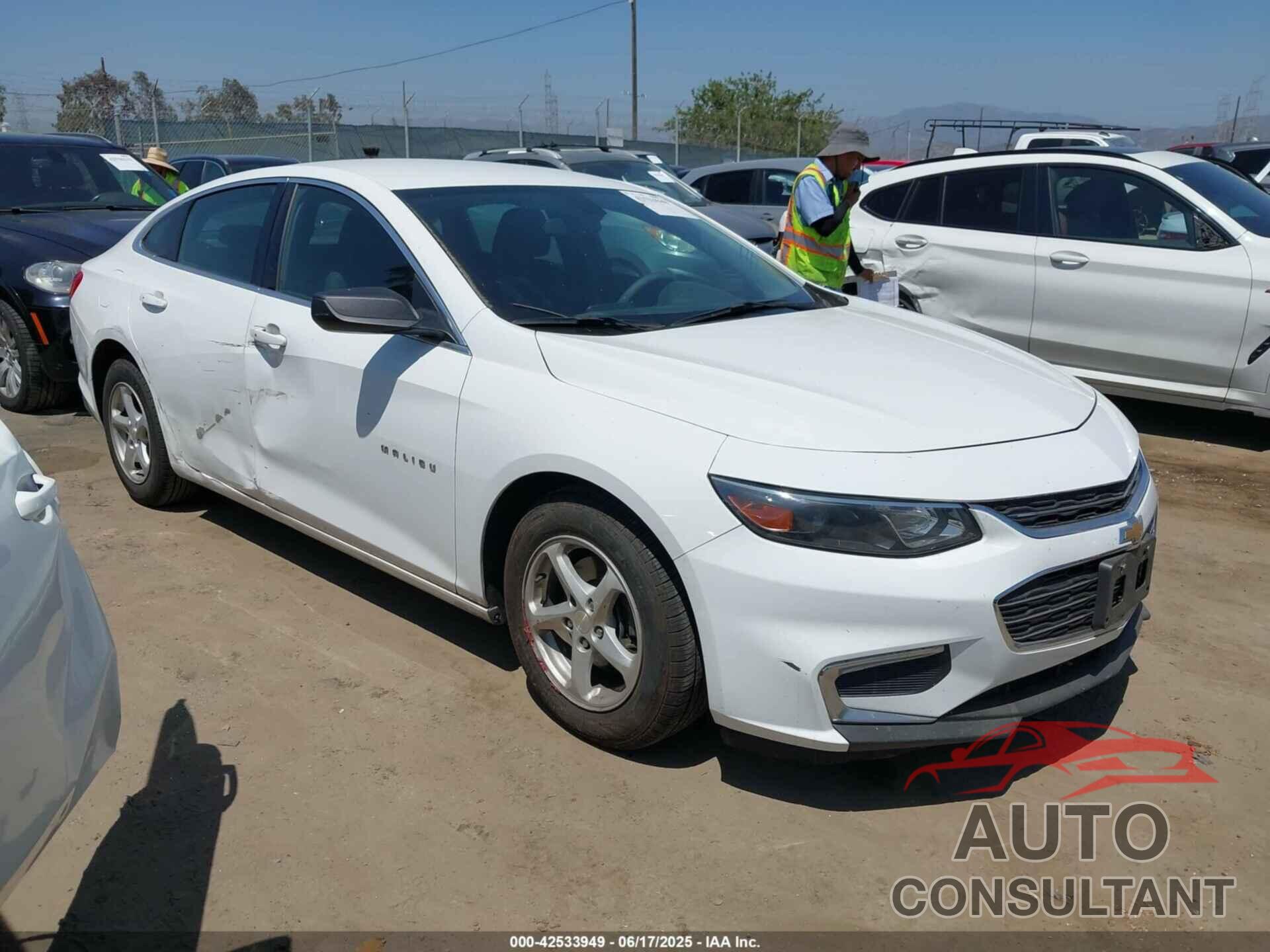 CHEVROLET MALIBU 2016 - 1G1ZB5ST9GF343248