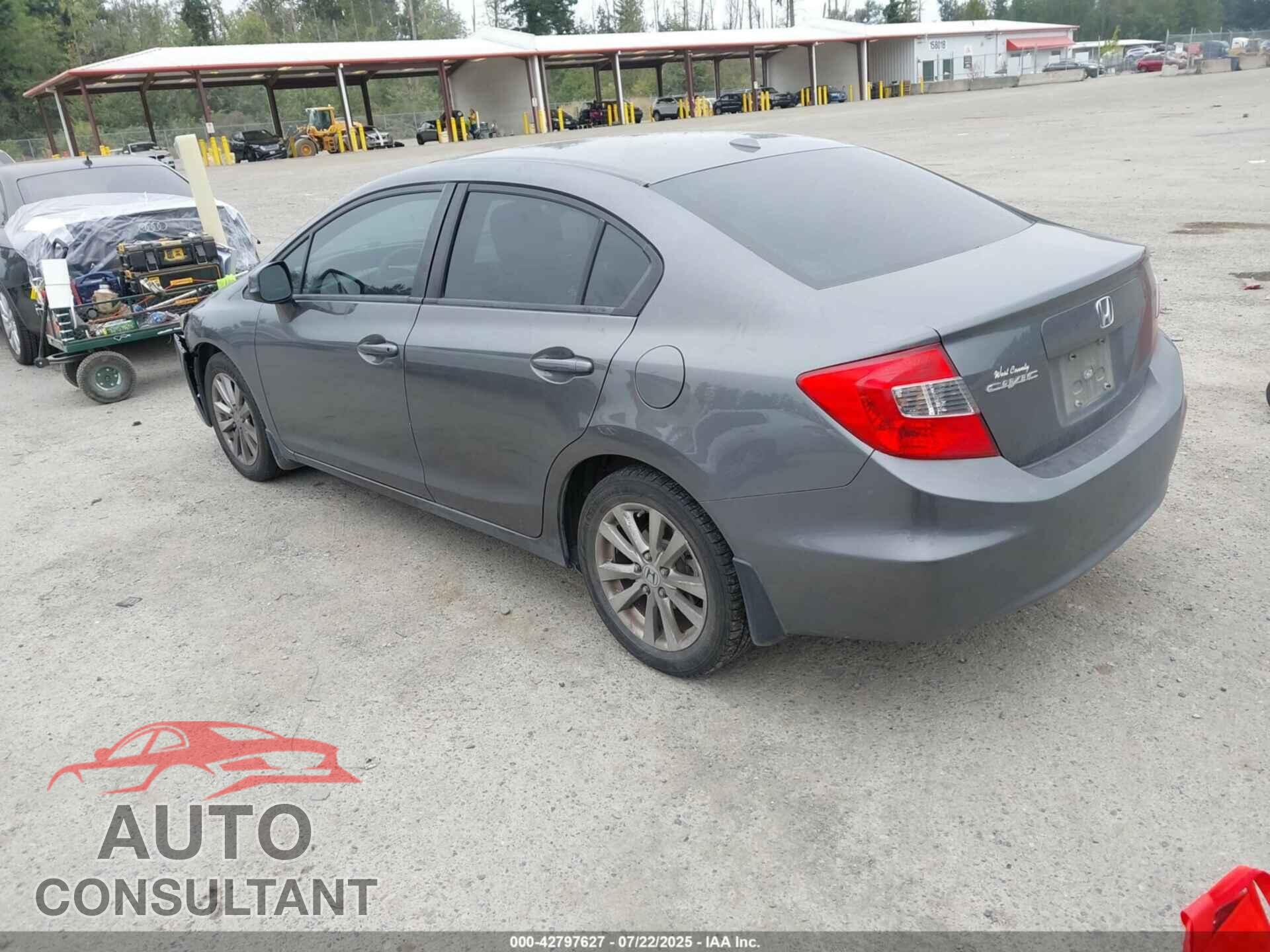 HONDA CIVIC 2012 - 19XFB2F80CE005546