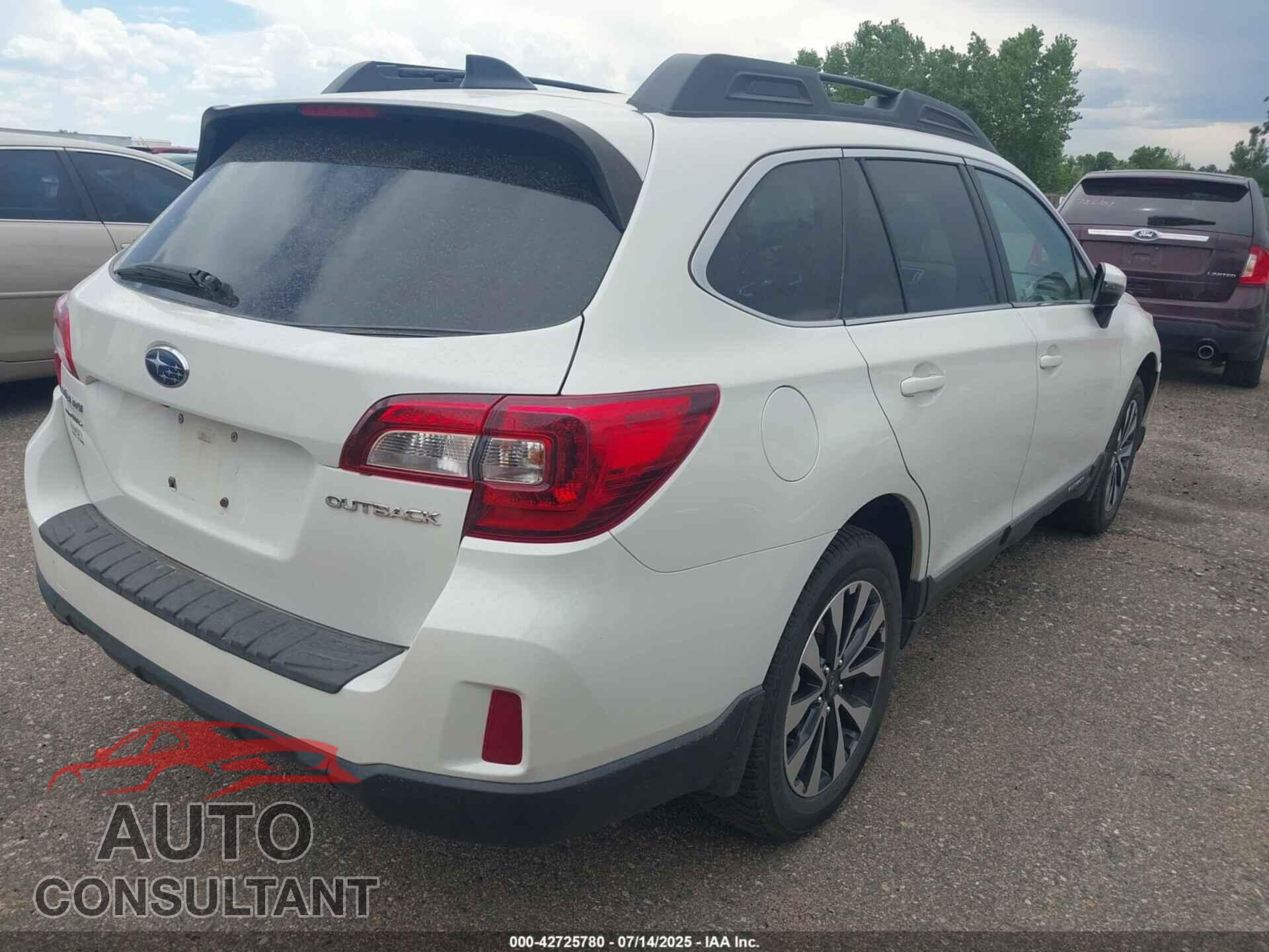 SUBARU OUTBACK 2016 - 4S4BSBNC8G3248311
