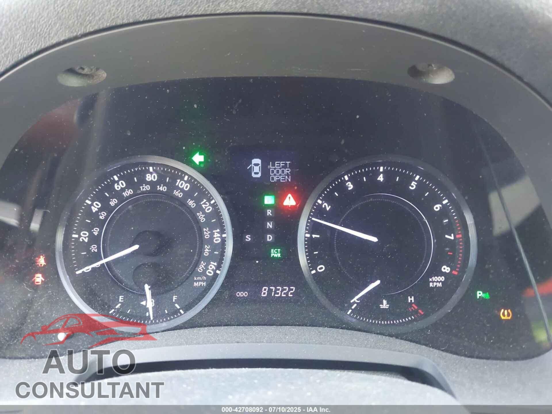 LEXUS IS 2014 - JTHFF2C25E2529424