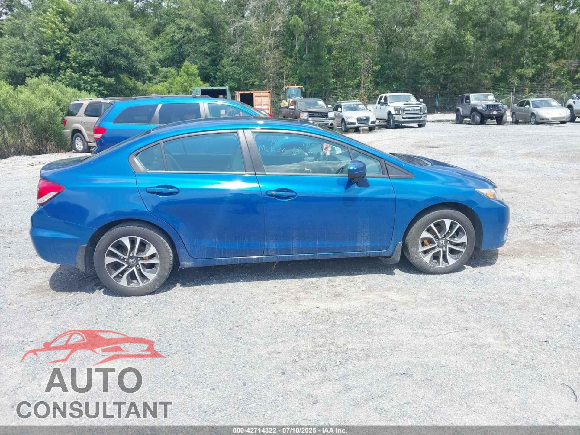 HONDA CIVIC 2014 - 19XFB2F85EE027593