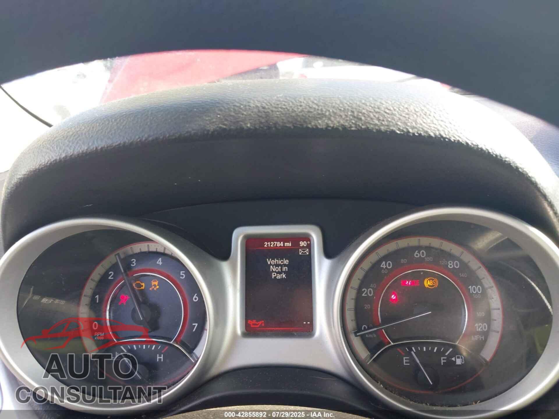 DODGE JOURNEY 2015 - 3C4PDCBG4FT742377
