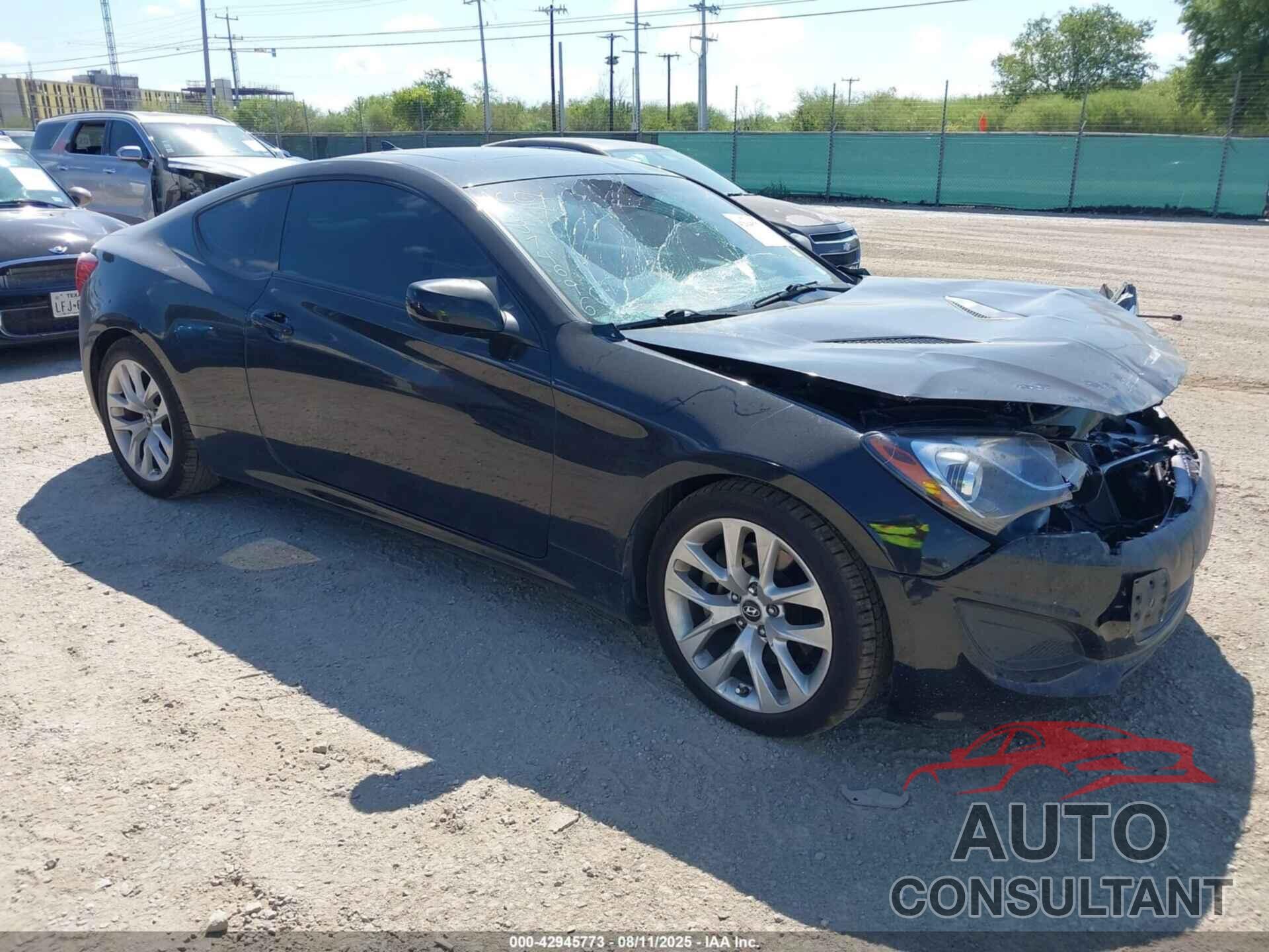 HYUNDAI GENESIS 2013 - KMHHT6KD9DU100962