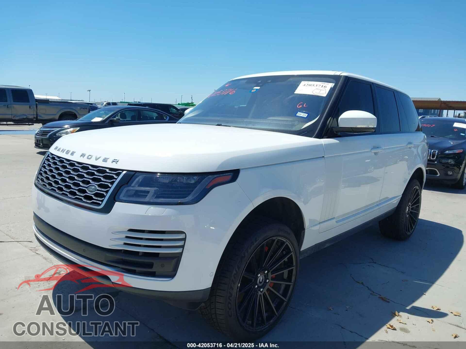 LAND ROVER RANGE ROVER 2019 - SALGS2SV5KA542892