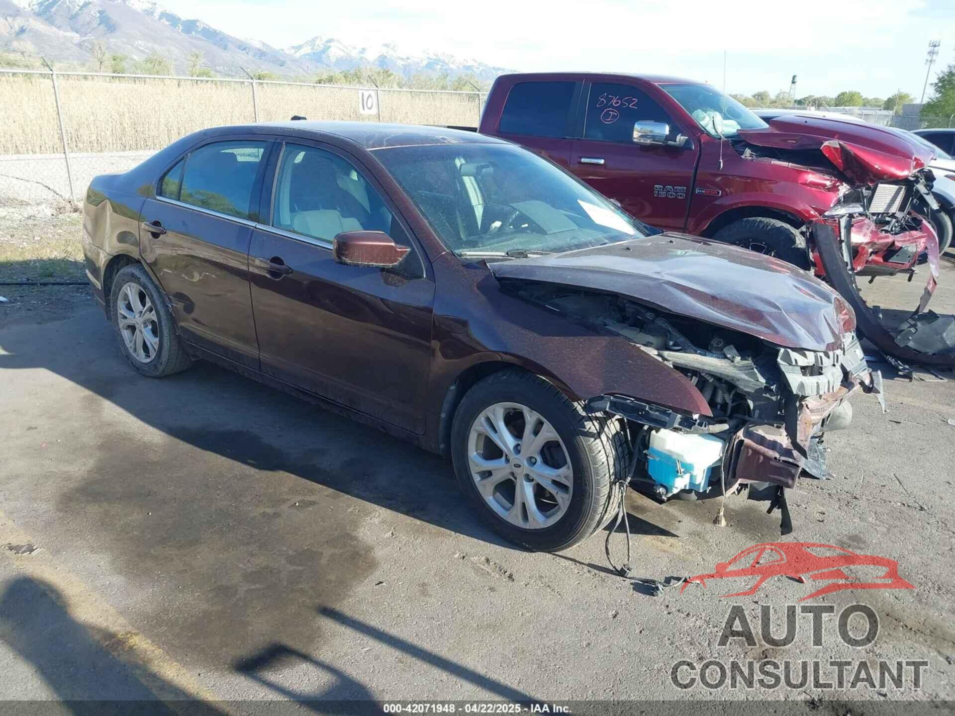 FORD FUSION 2012 - 3FAHP0HA1CR171765