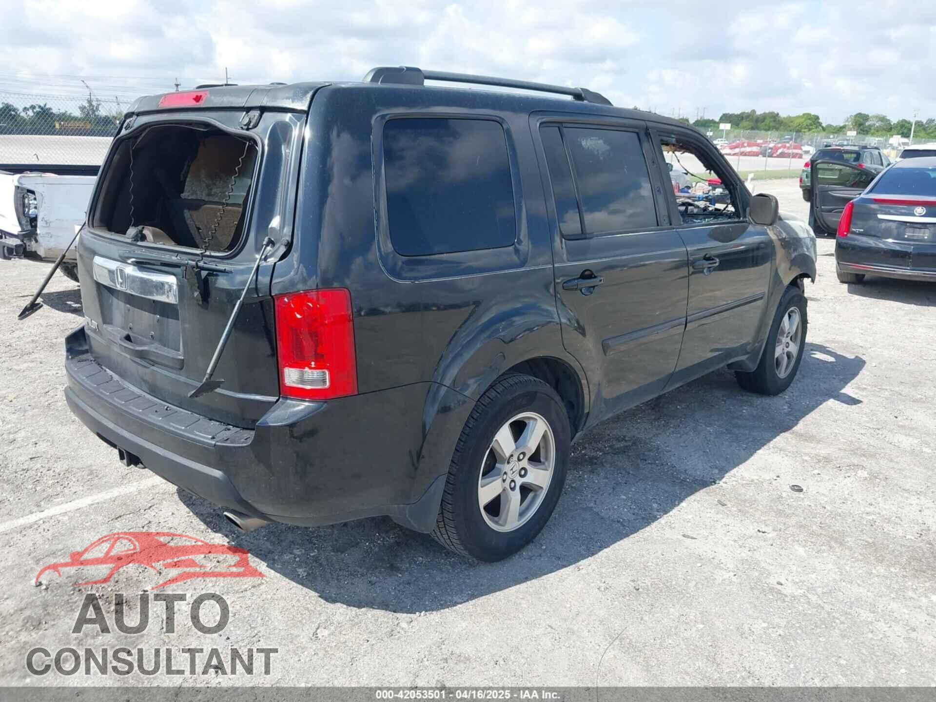 HONDA PILOT 2009 - 5FNYF38659B004152