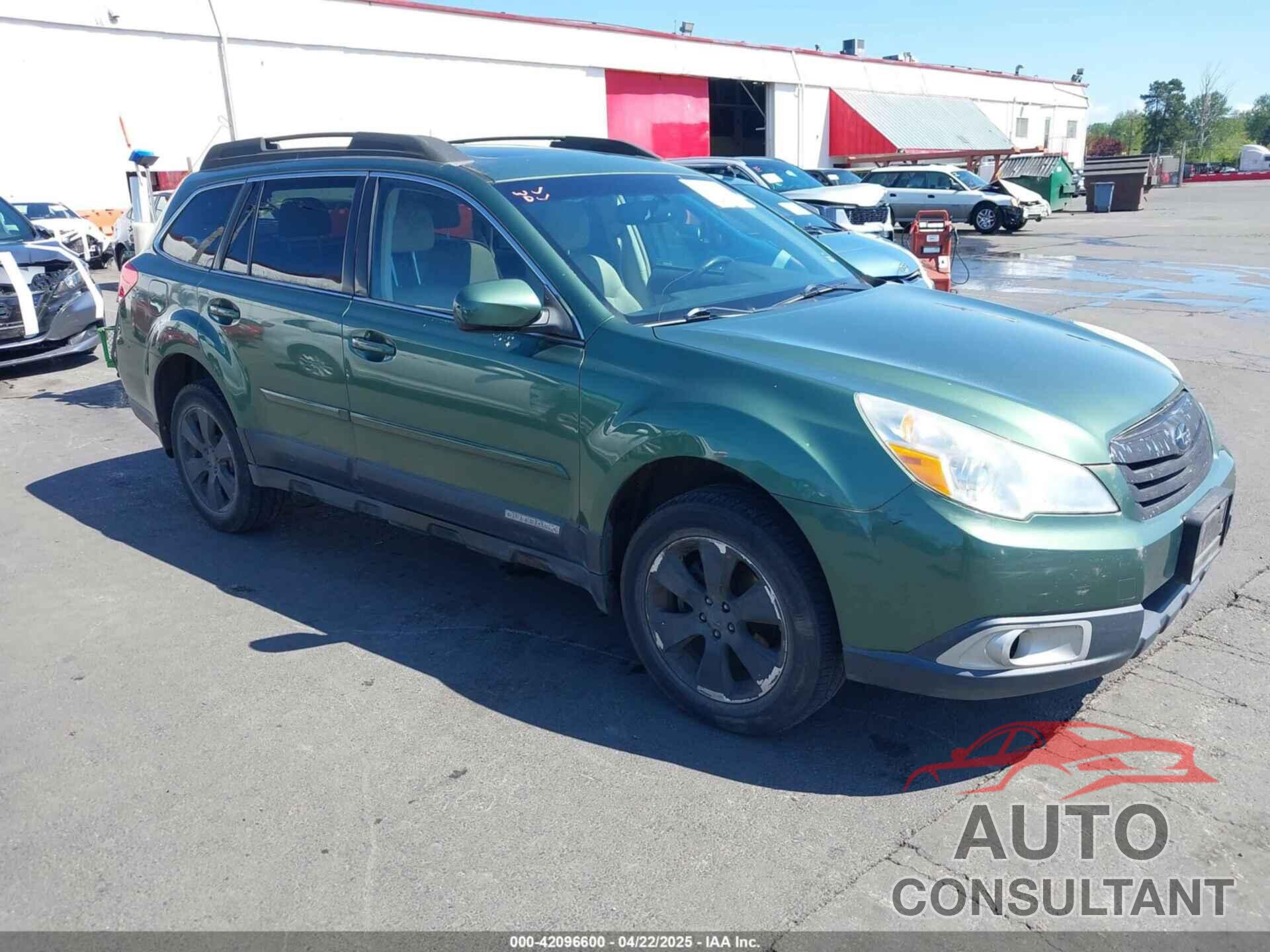 SUBARU OUTBACK 2012 - 4S4BRBGC1C3263820