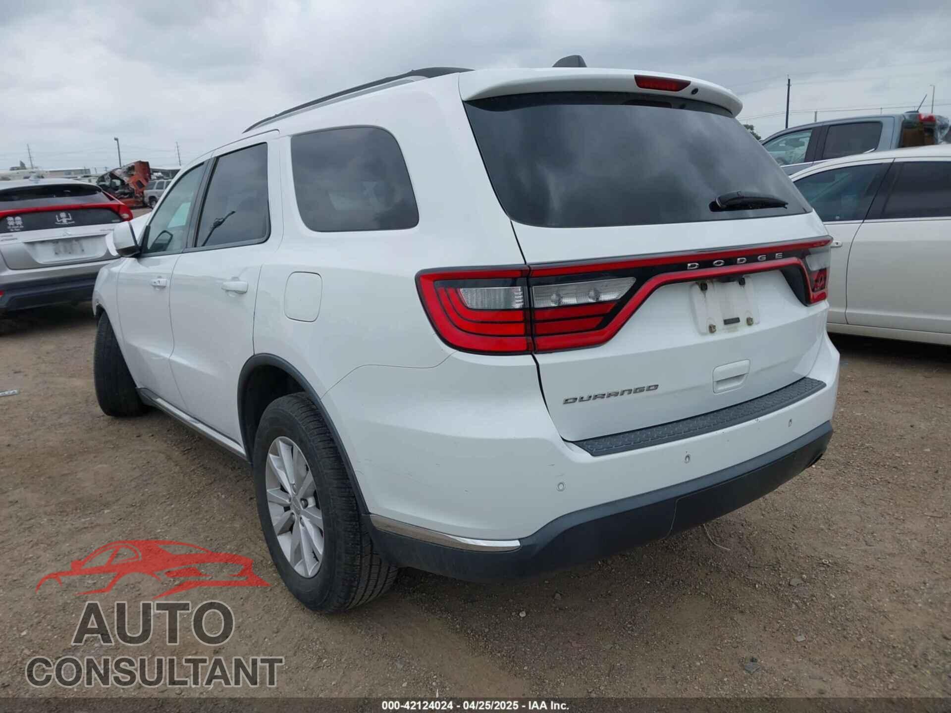 DODGE DURANGO 2015 - 1C4RDHAGXFC709256