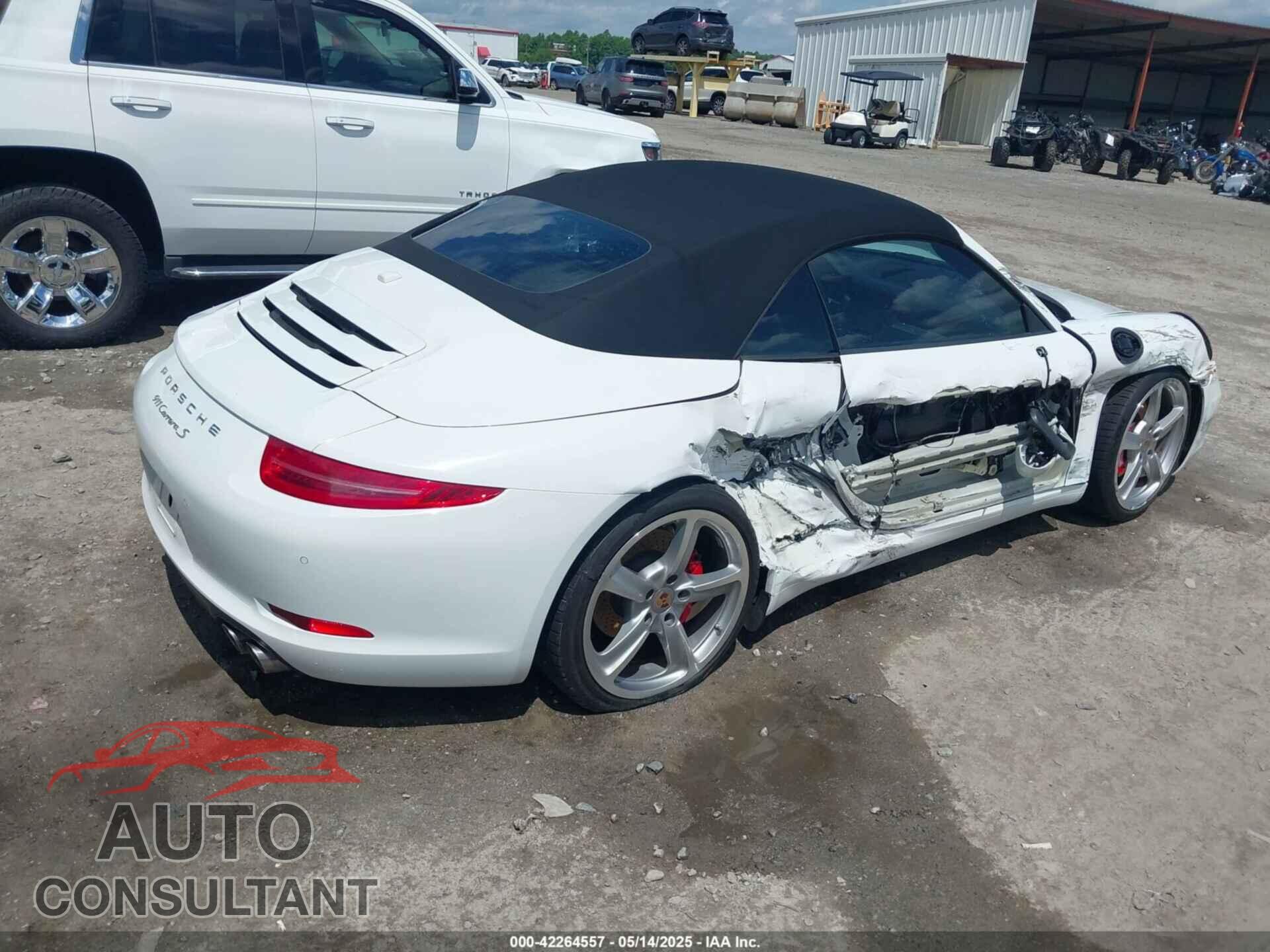 PORSCHE 911 2014 - WP0CB2A97ES154099