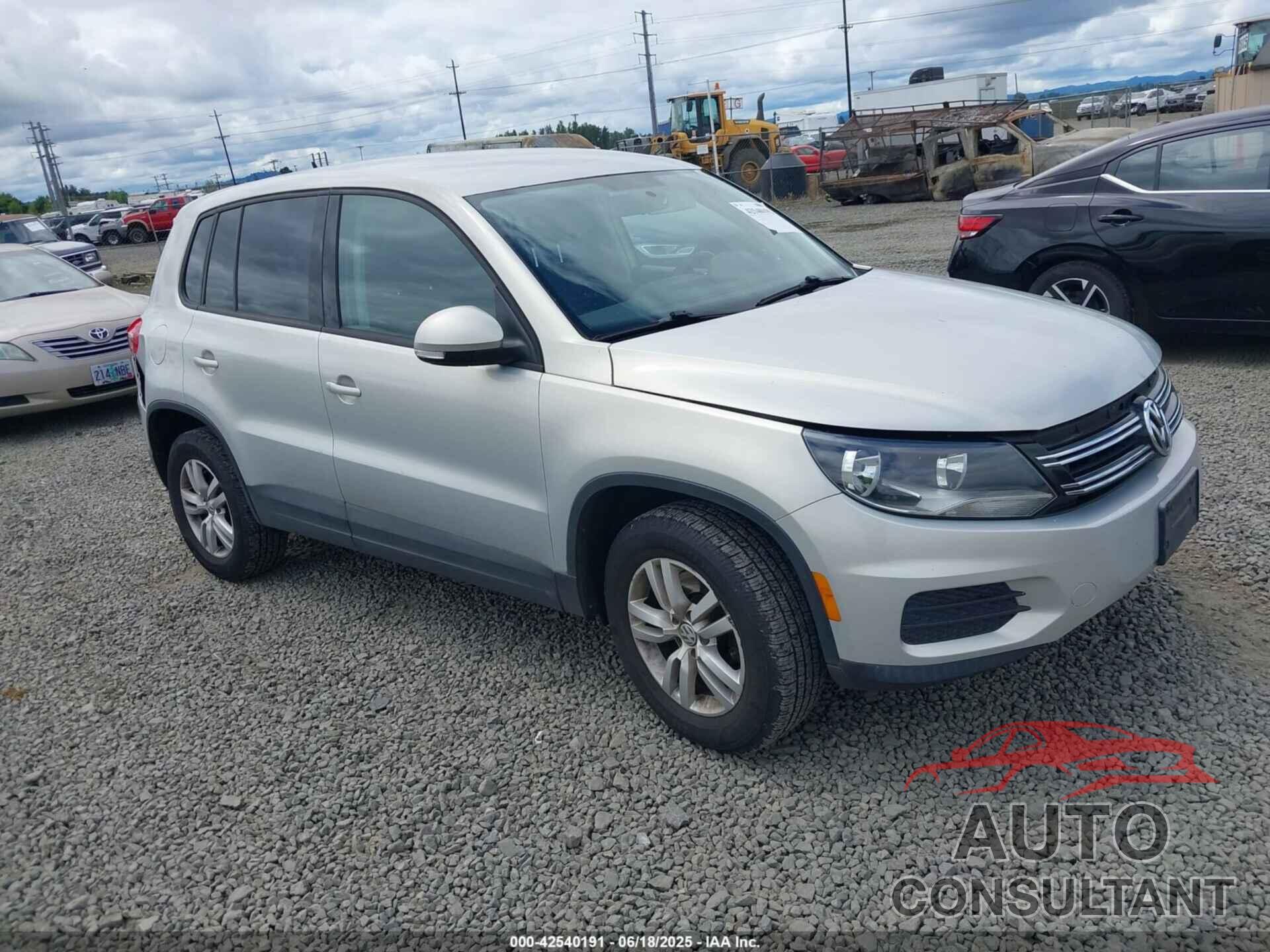 VOLKSWAGEN TIGUAN 2013 - WVGBV3AX1DW571843